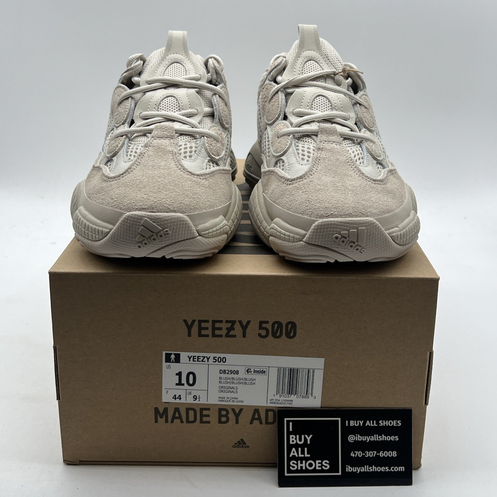 Size 10 - adidas Yeezy 500 Blush (DB2908)