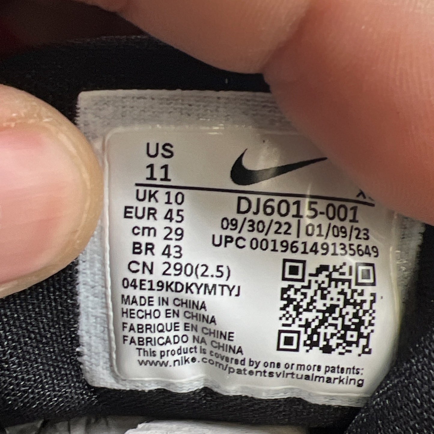 Size 11 - Nike Air Zoom GT Cut 2 Bred (DJ6015-001)