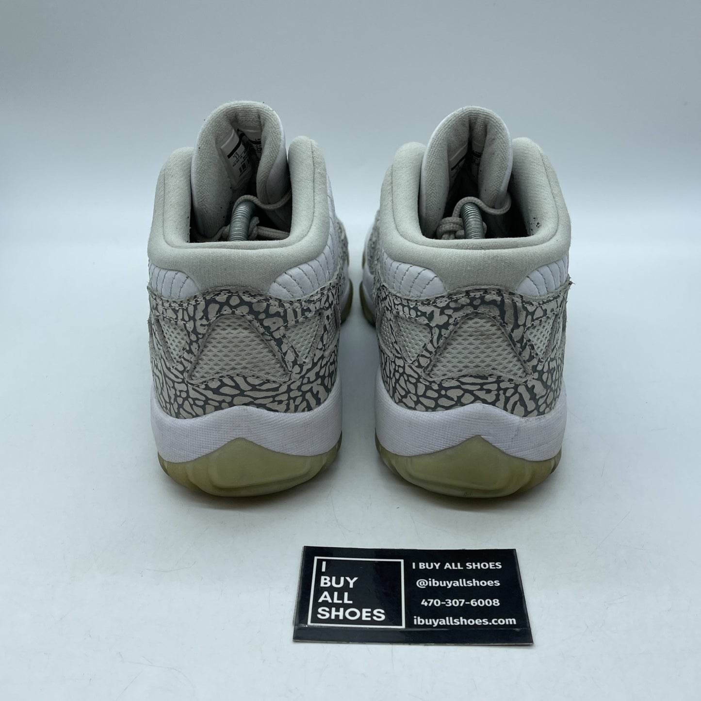 Size 11 - Air Jordan 11 Retro IE 2015 Low Cobalt White Grey Suede (306008-102)