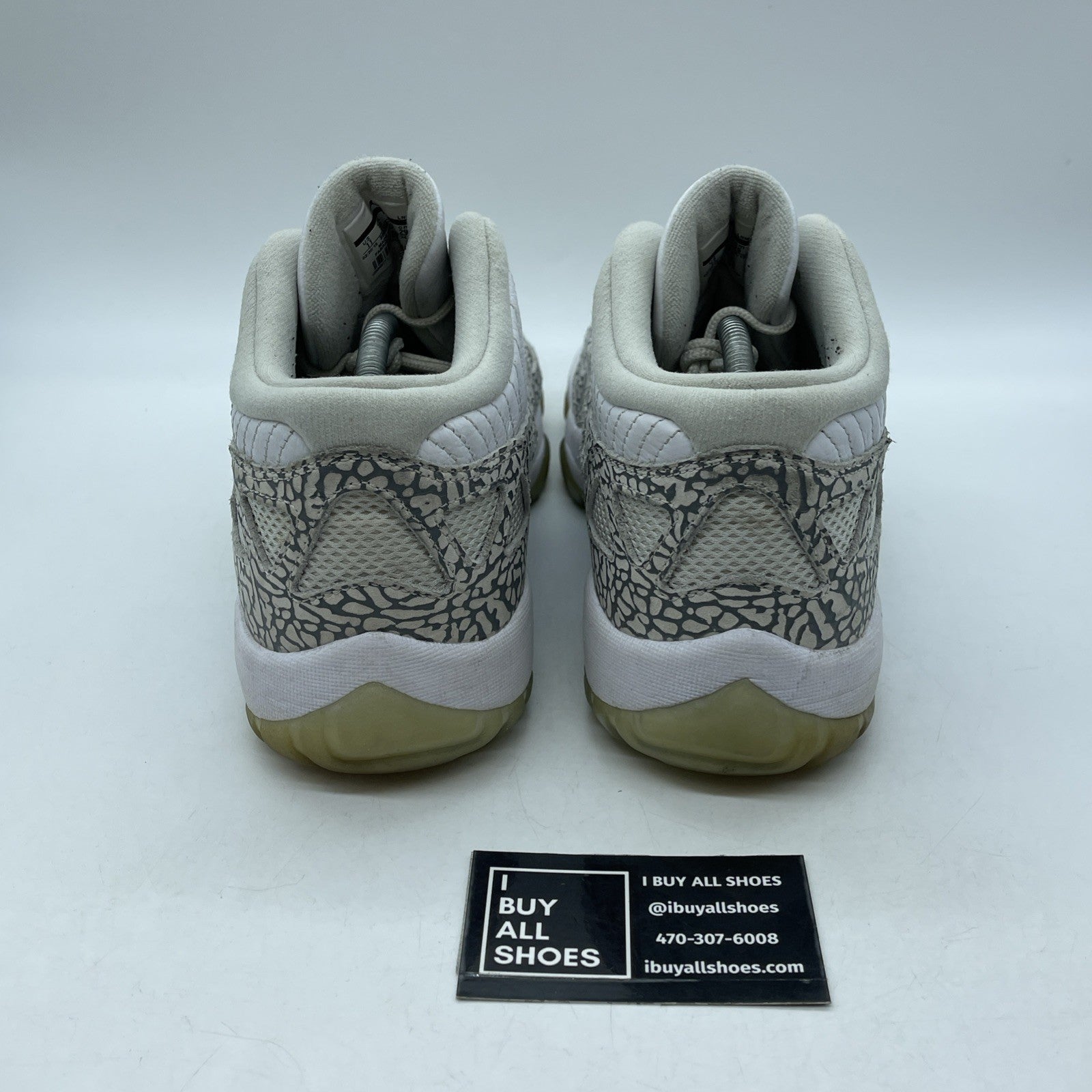 Size 11 - Air Jordan 11 Retro IE 2015 Low Cobalt White Grey Suede (306008-102)