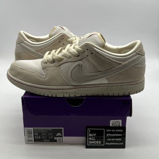 Size 12 - Nike Dunk Premium SB Low City of Love Collection - Light Bone