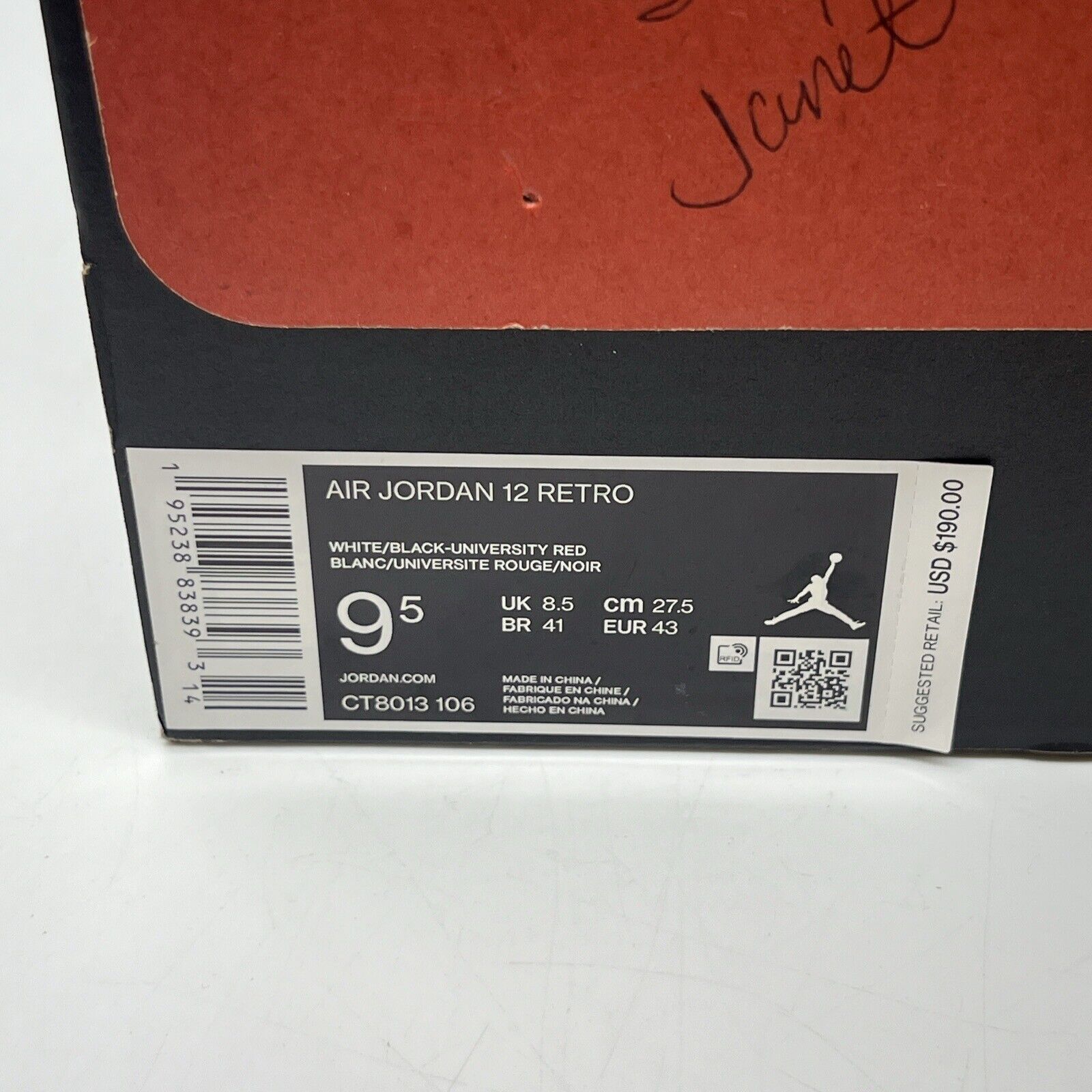 Size 9.5 - Jordan 12 Retro Twist 2021 Brand new Og All