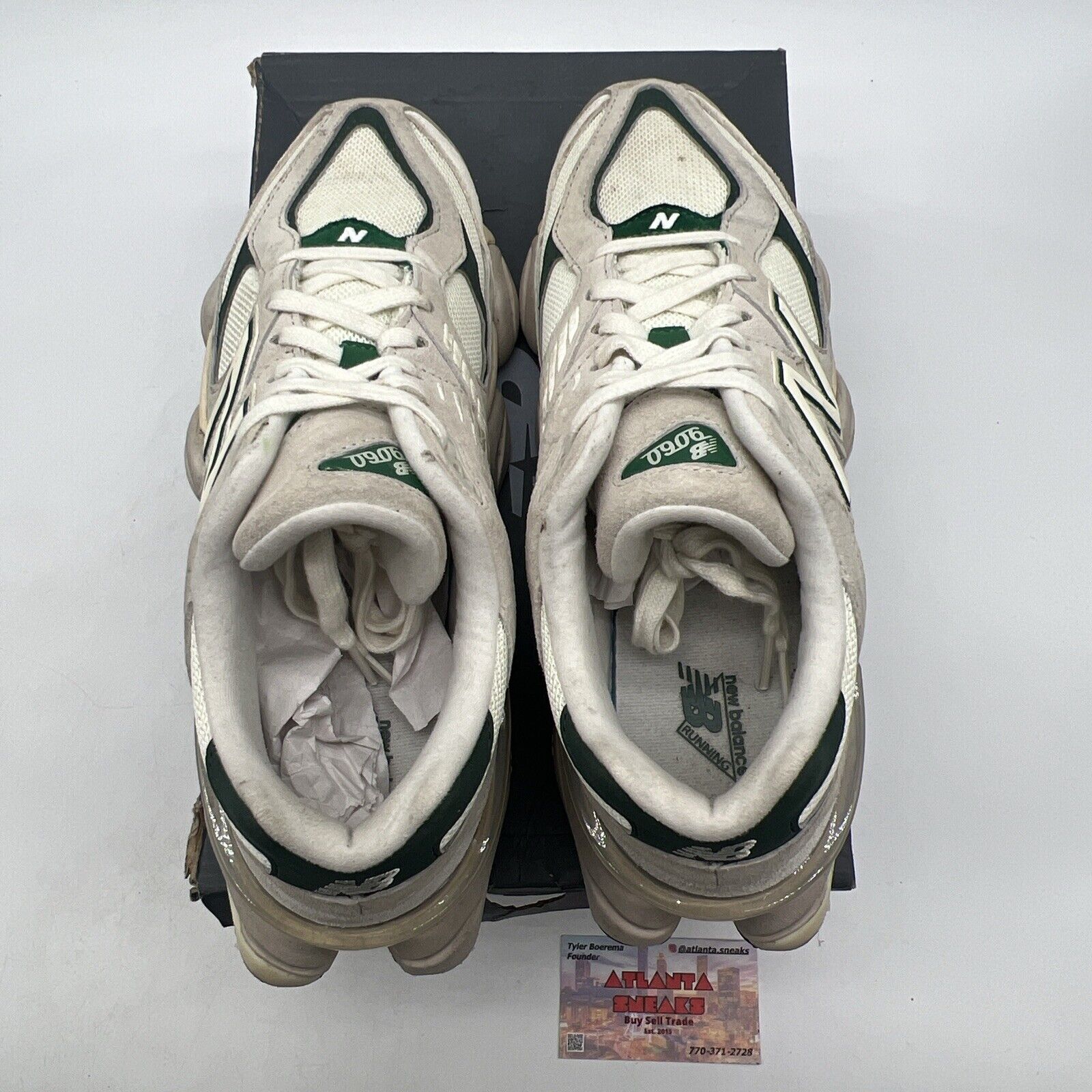 Size 10 - New Balance 9060 Footlocker Exclusive Spruce Pack (U9060FSN)