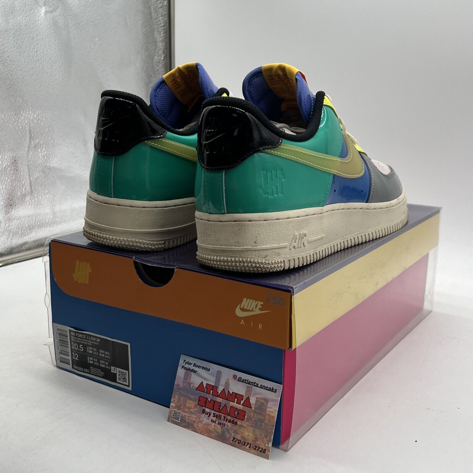 Size 10.5 - Nike Undefeated x Air Force 1 Low Community (DV5255-001)