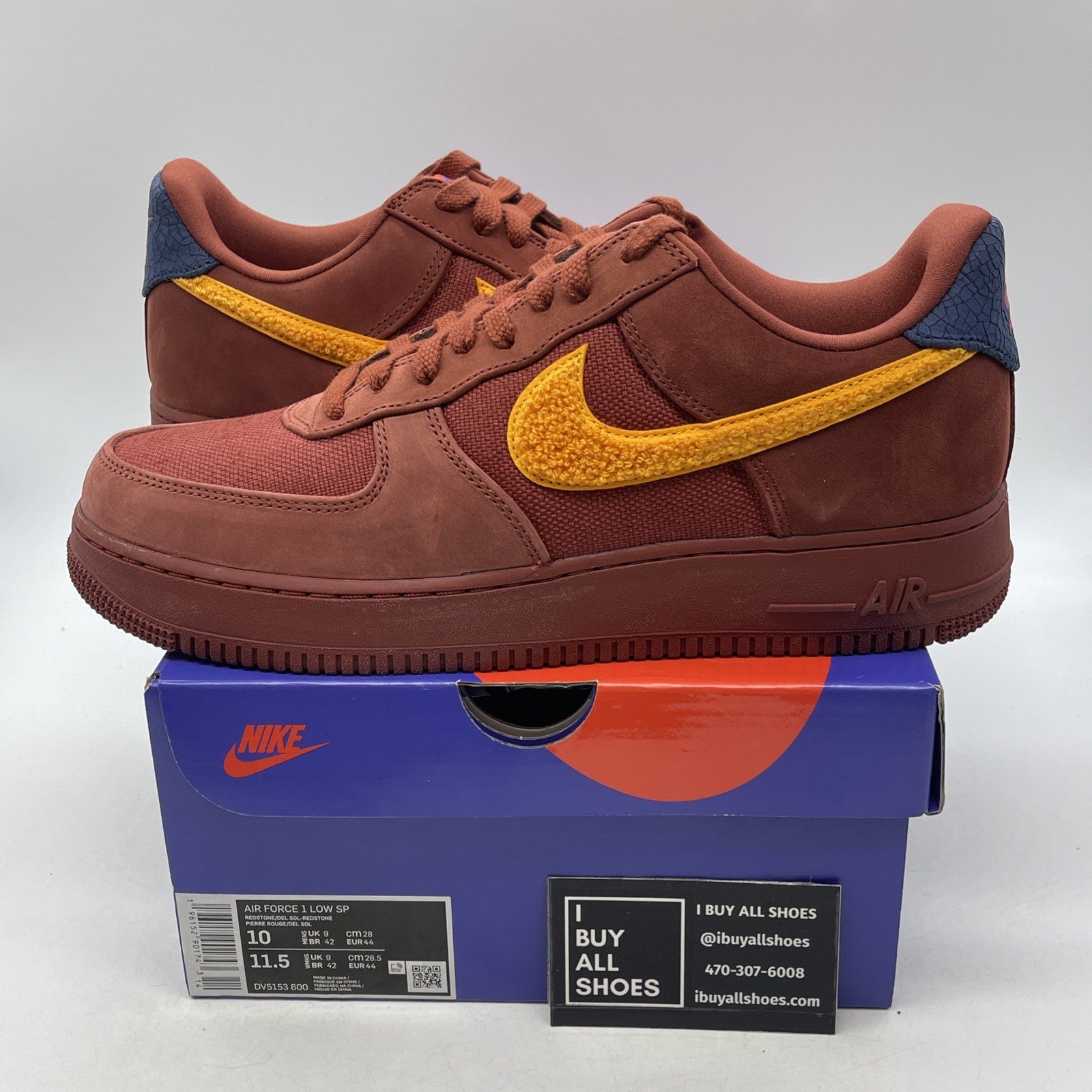 Size 10 - Nike Air Force 1 Low La Familia (DV5153-600)