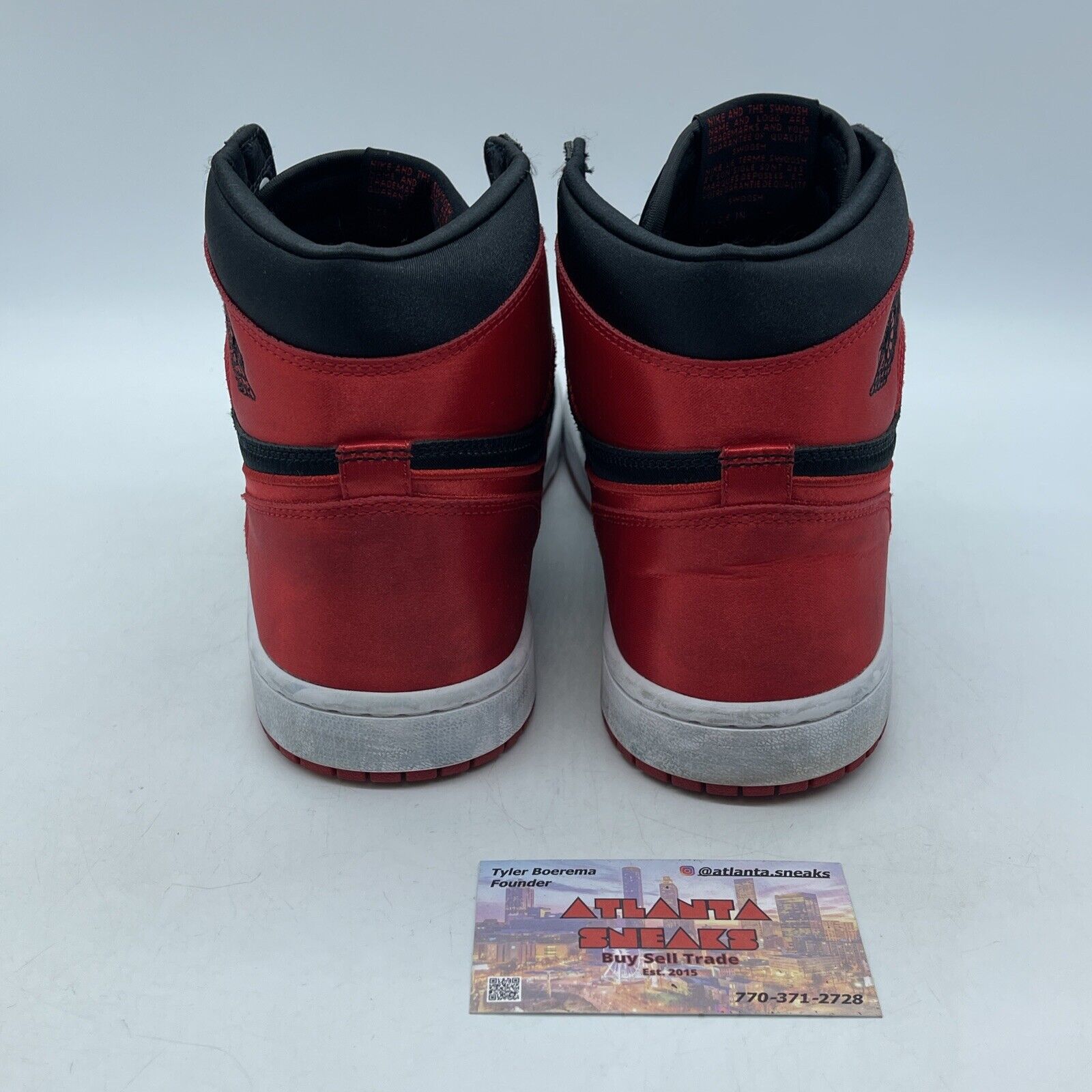 Size 10W - Air Jordan 1 Retro OG 2023 High Satin Bred Red Suede (FD4810-061)