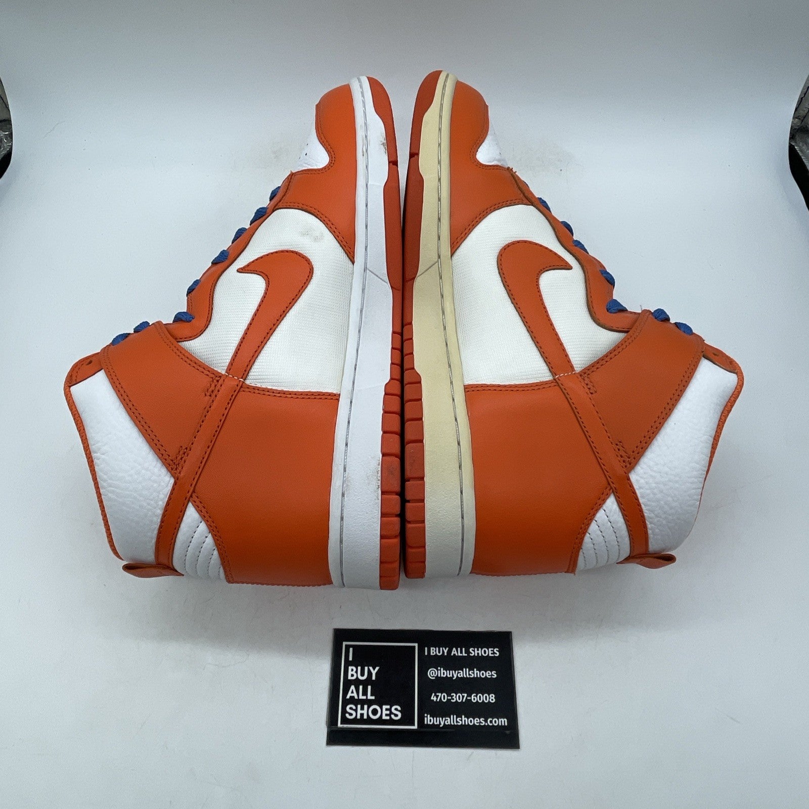 Size 10.5 - Nike Dunk High White (317982-181)