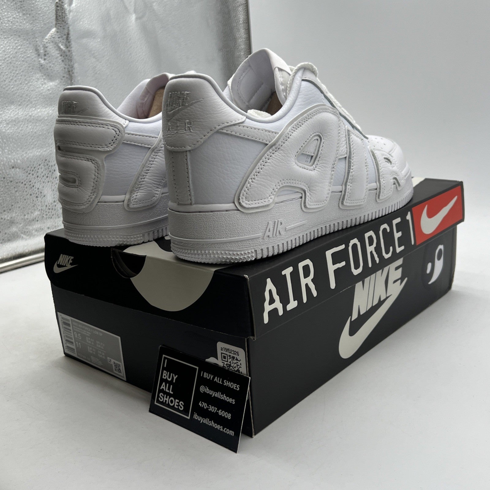 Size 9.5 - Nike Cactus Plant Flea Market x Air Force 1 Premium 2024 Low White