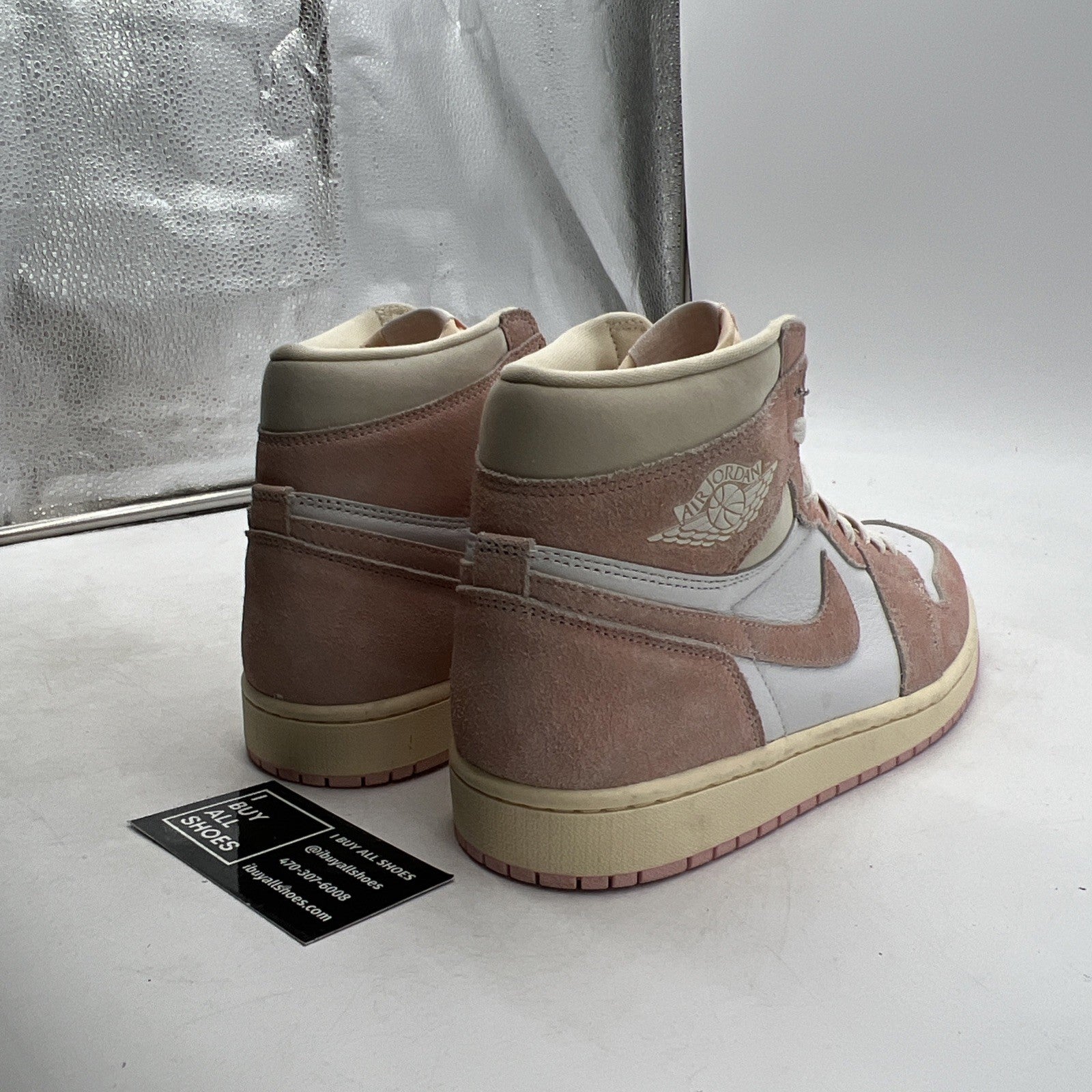 Size 10.5 - Air Jordan 1 Retro OG High Washed Pink W (FD2596-600)