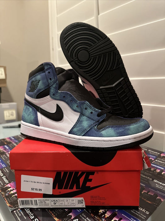 Size 9.5 - Jordan 1 Retro High OG Tie-Dye 2020