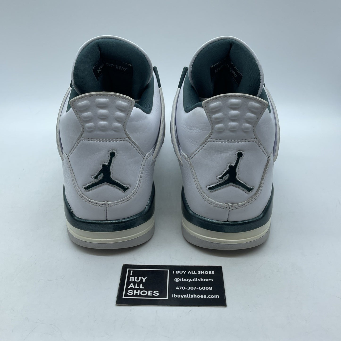 Size 12 - Air Jordan 4 Retro Oxidized Green White Leather (FQ8138-103)