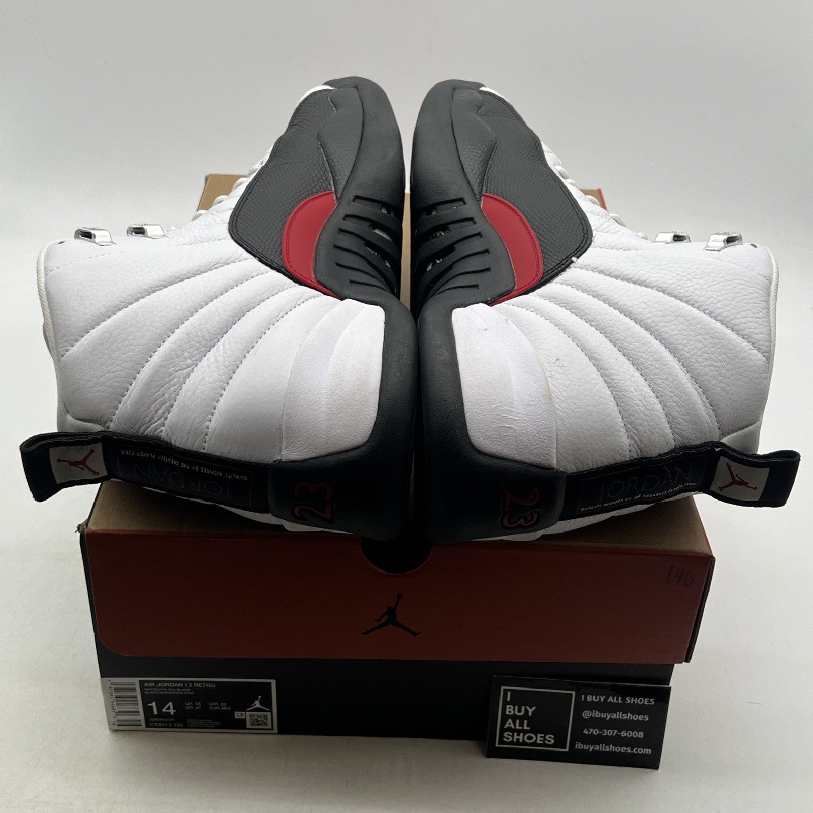Size 14 - Air Jordan 12 Retro Taxi Flip (CT8013-162)