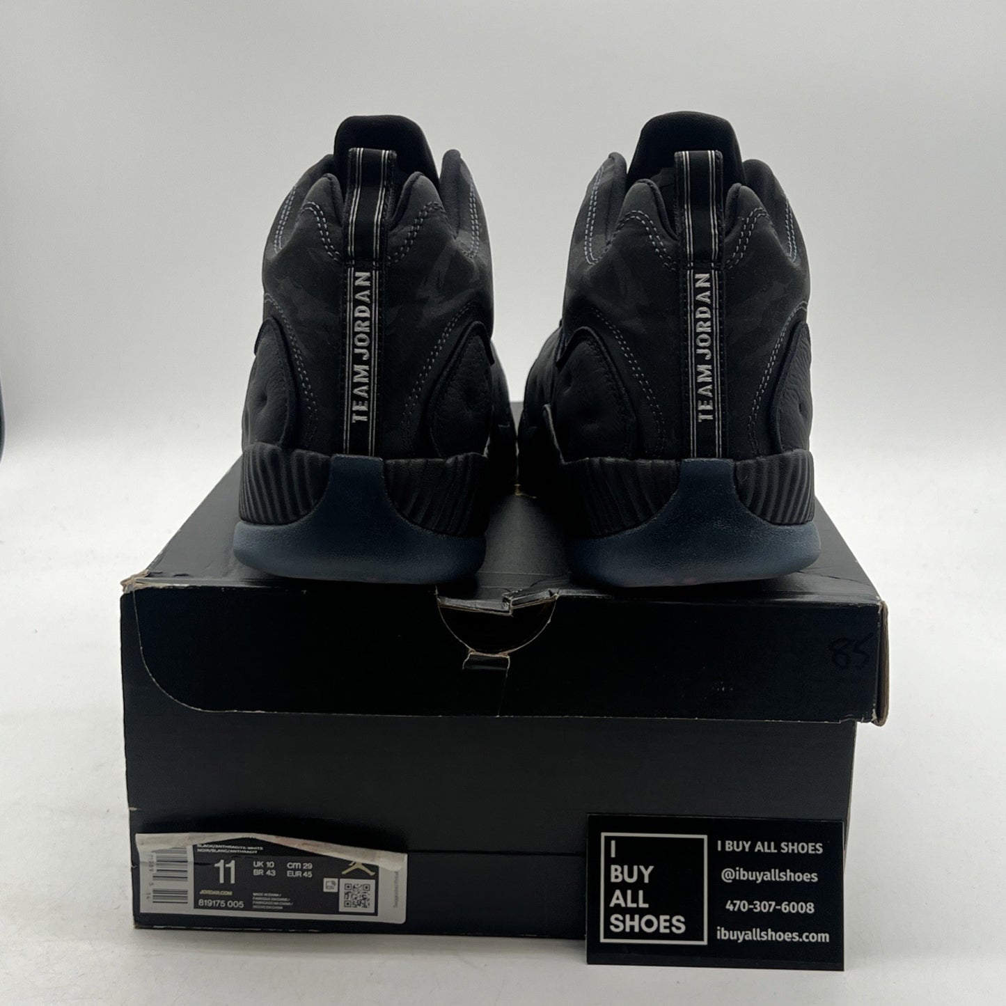 Size 11 - Jordan Jumpman Team 2 Black Camo (819175-005)