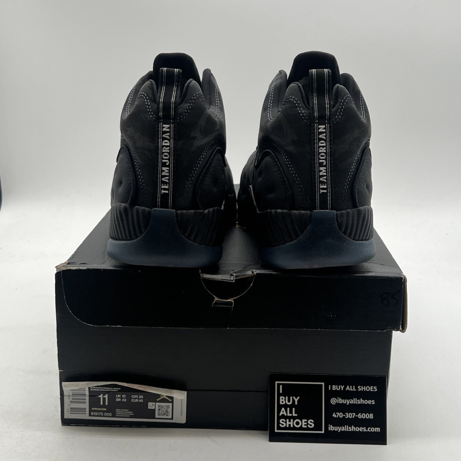 Size 11 - Jordan Jumpman Team 2 Black Camo (819175-005)