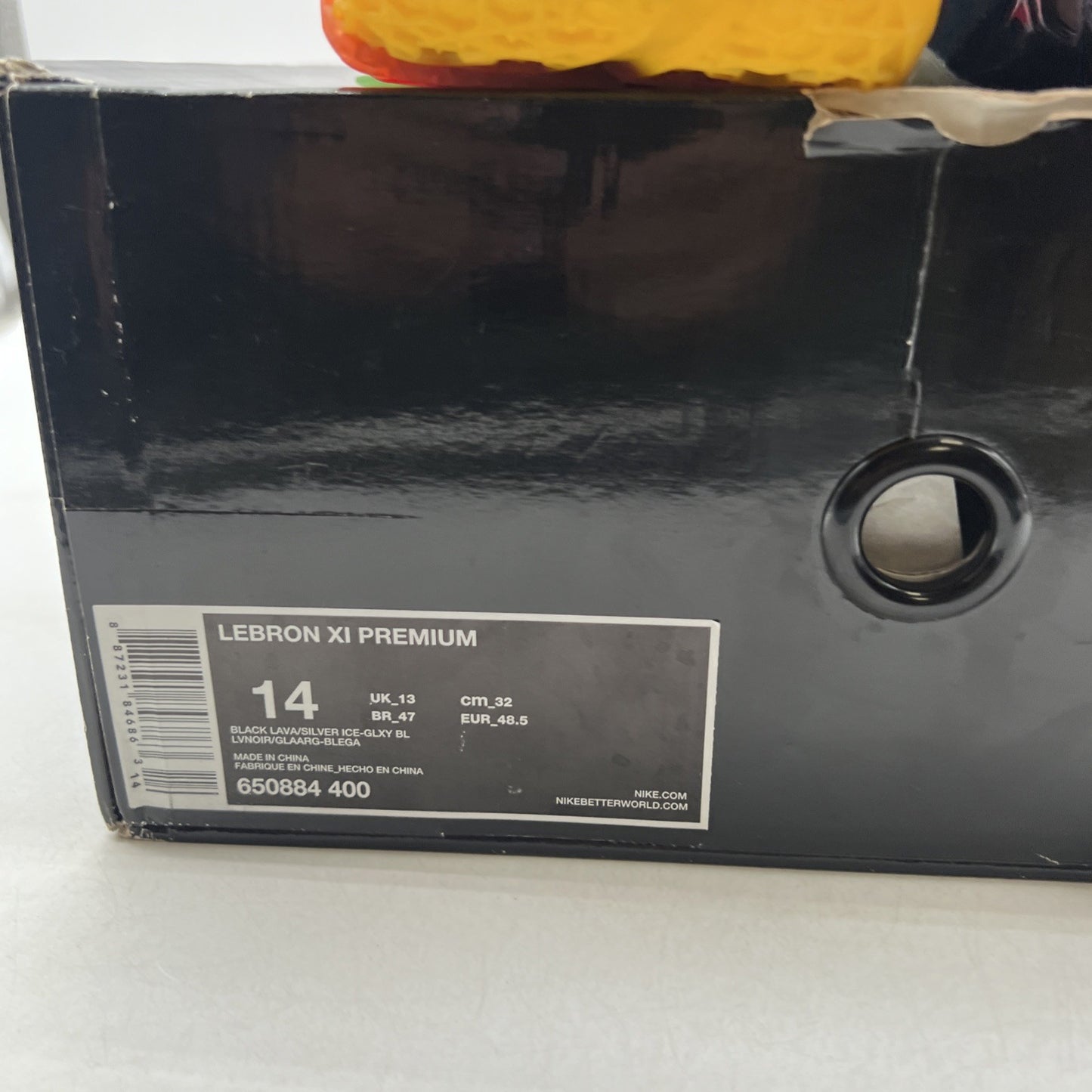 Size 14 - Nike LeBron 11 Premium What The LeBron (650884-400)