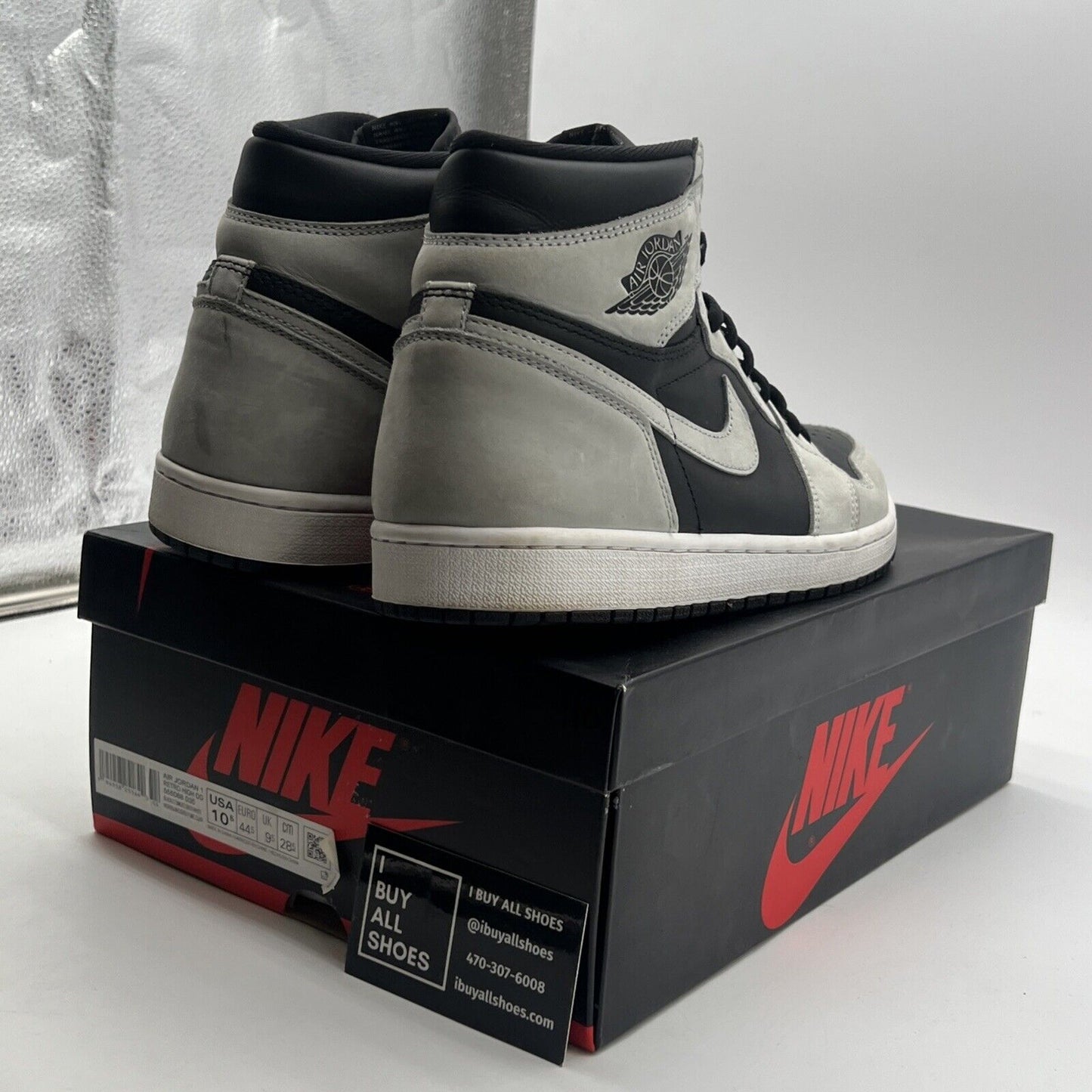Size 10.5 - Air Jordan 1 Retro OG High Shadow 2.0 (555088-035)