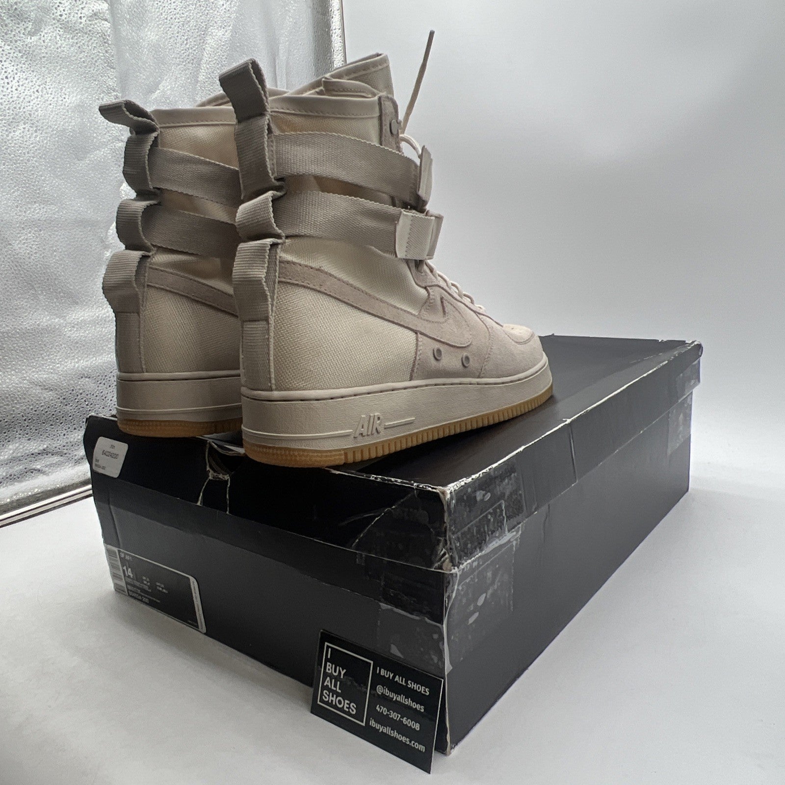 Size 14 - Nike SF Air Force 1 String (864024-200)