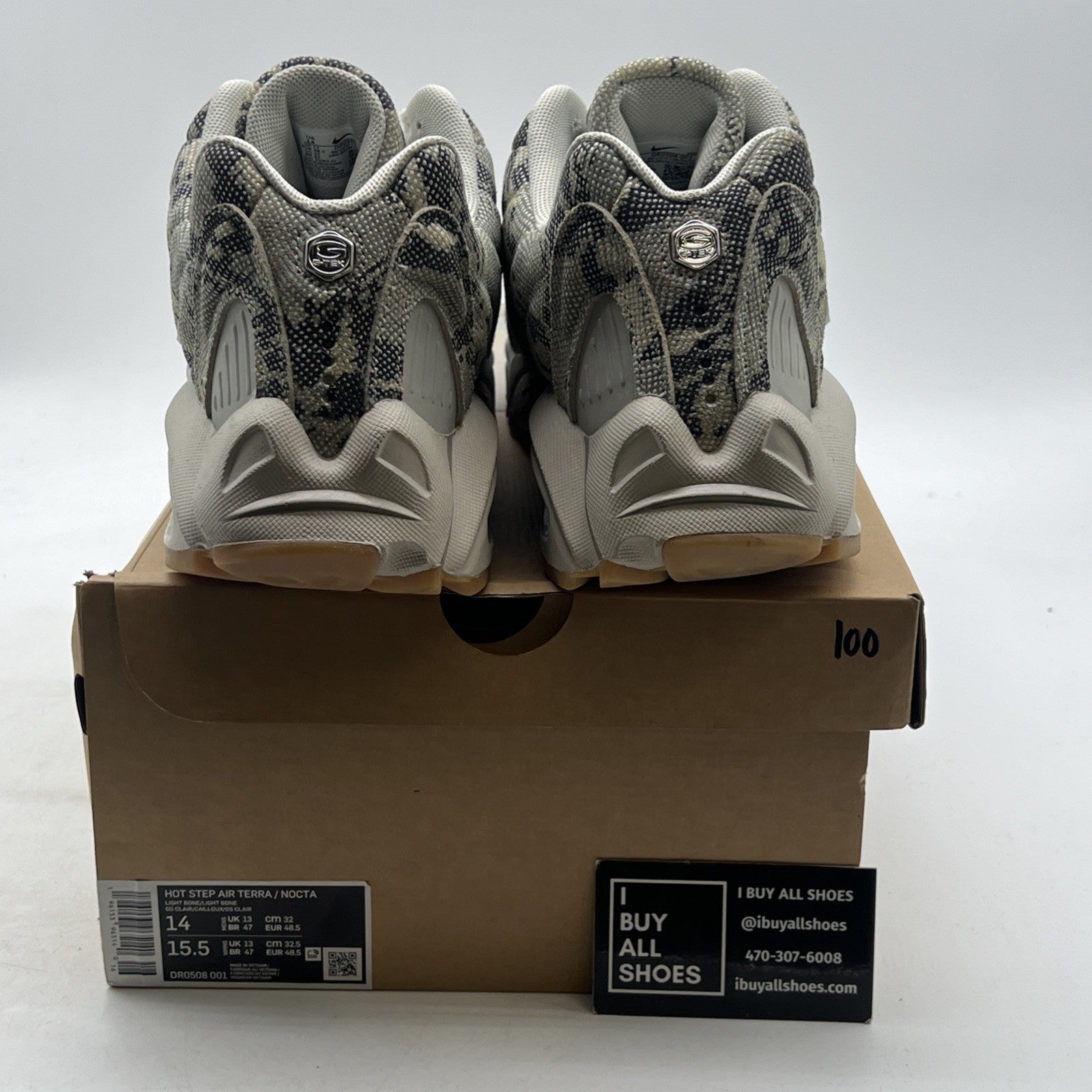Size 14 - Nike NOCTA x Hot Step Air Terra Distant Regards Collection - Light