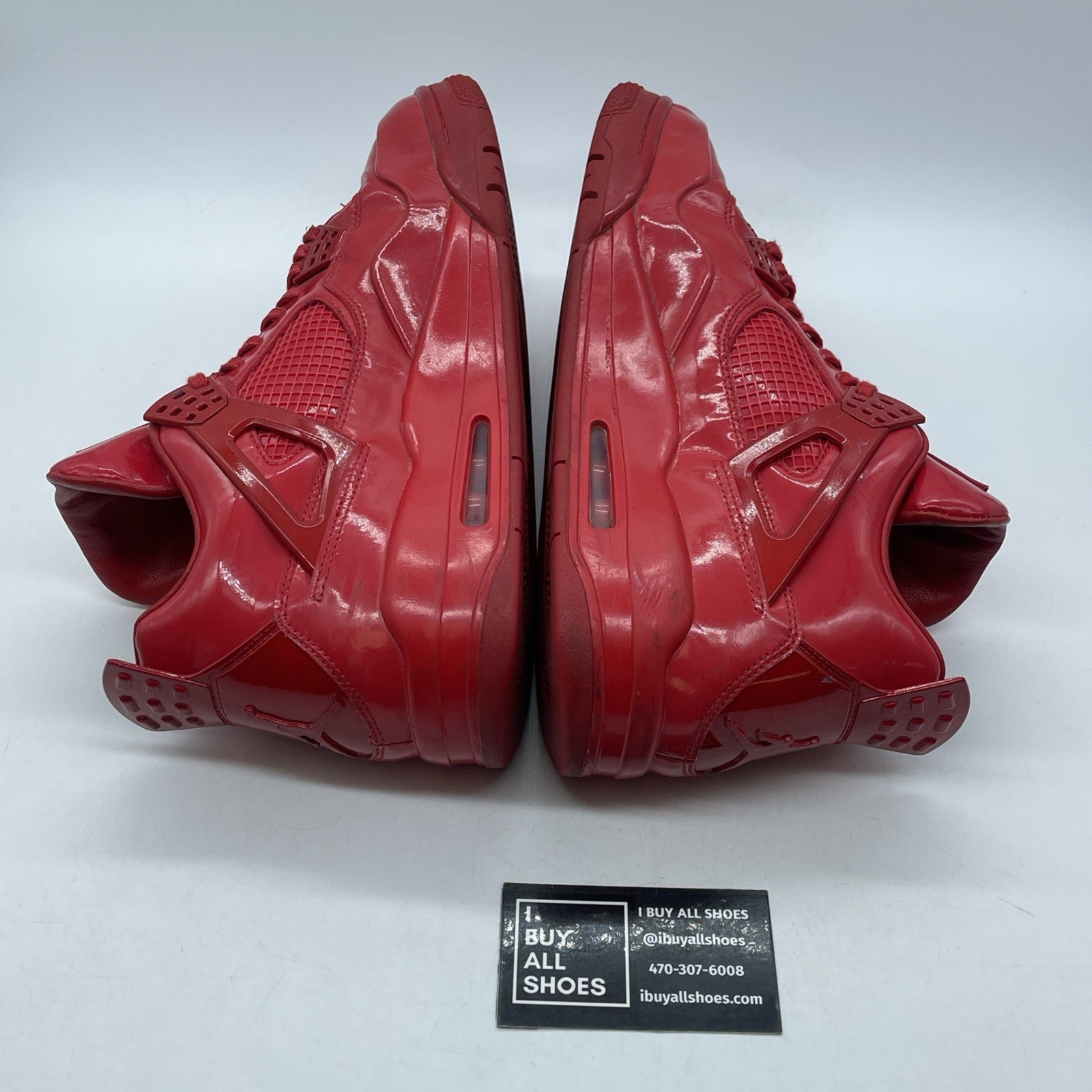 Size 12 - Air Jordan 4 Retro 11Lab4 Red Leather (719864-600)