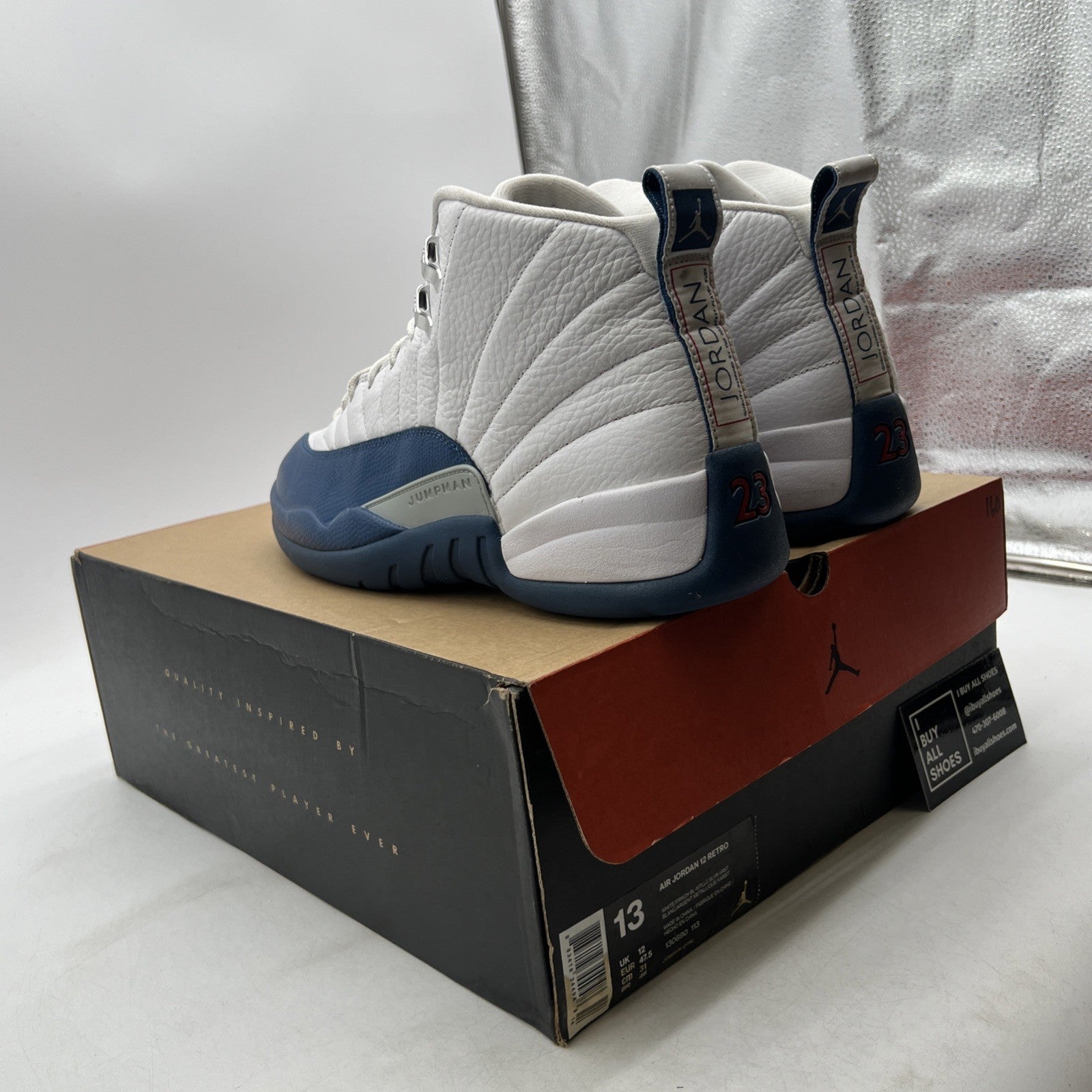 Size 13 - Air Jordan 12 Retro French Blue 2016 (130690-113)