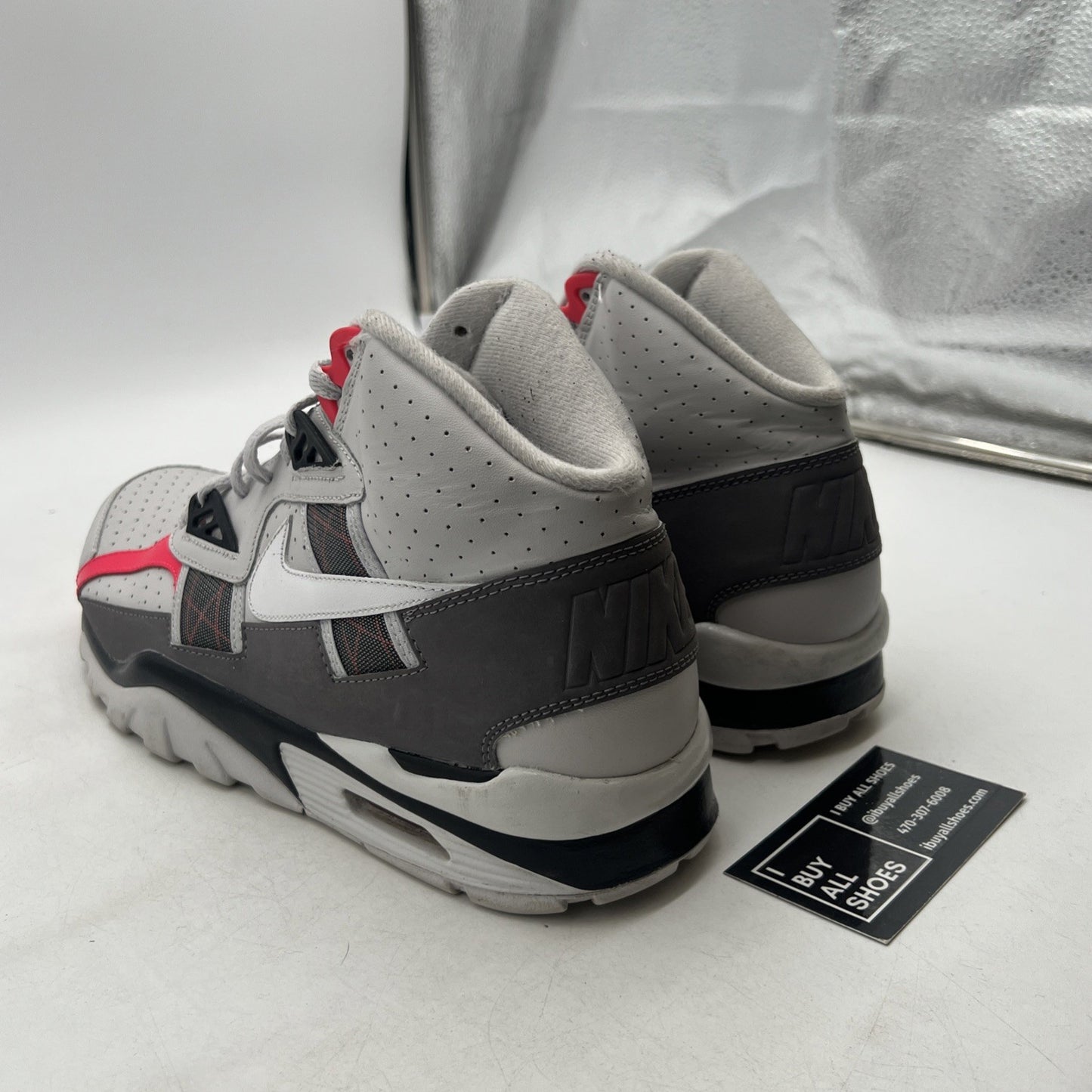 Size 12 - Nike Air Trainer SC High Vast Grey (302346-020)