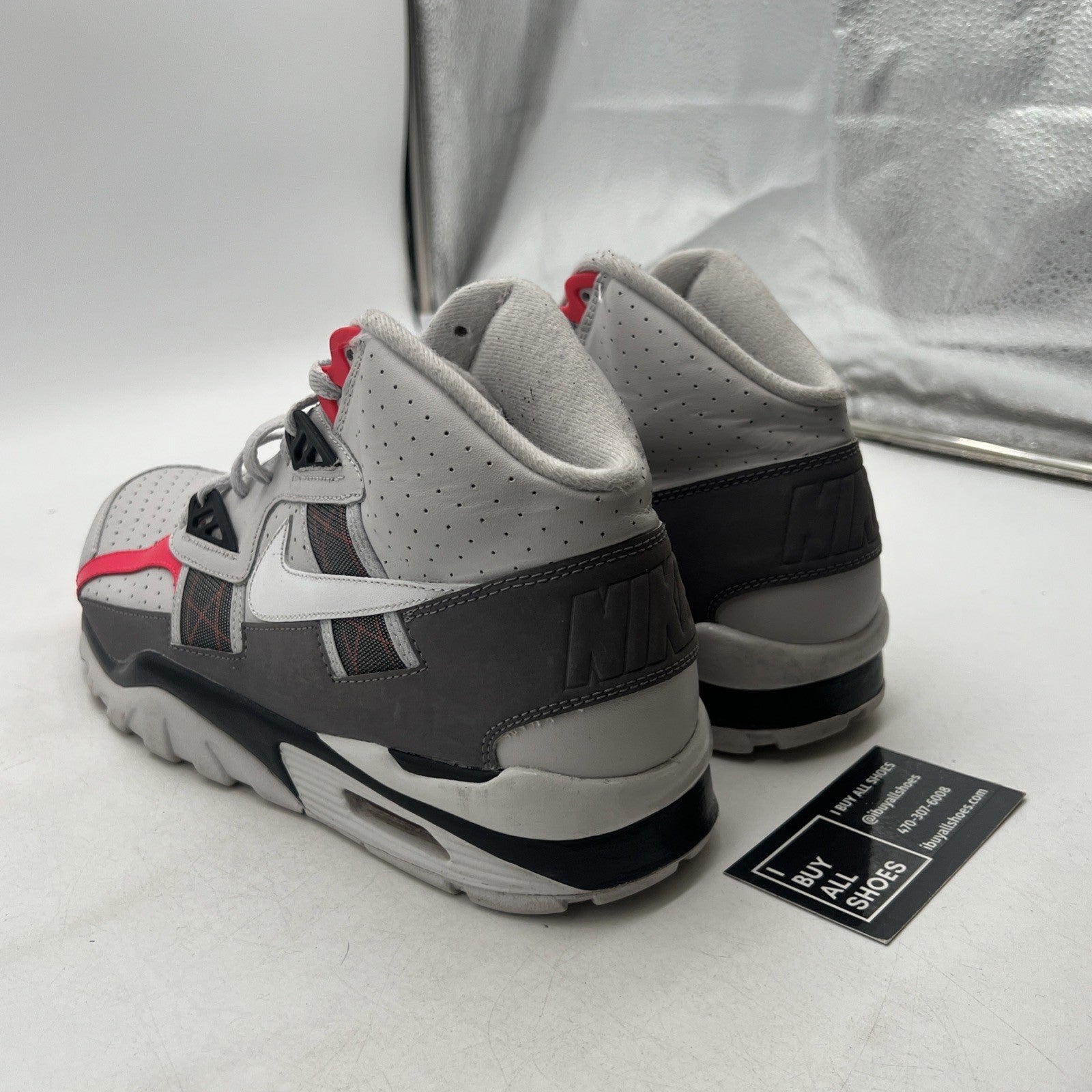 Size 12 - Nike Air Trainer SC High Vast Grey (302346-020)