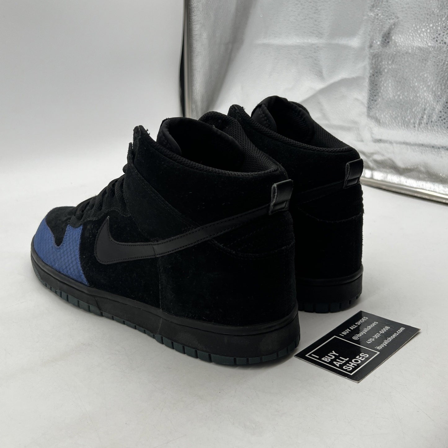 Size 10.5 - Nike Dunk High Varsity Royal (2008) RareHi Top SB Retro