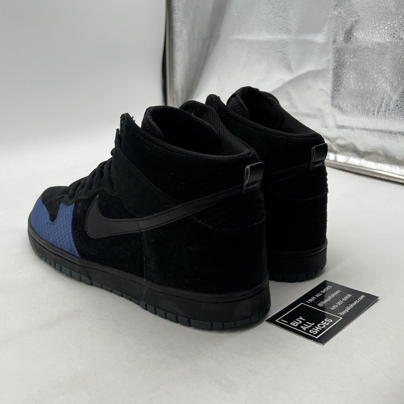 Size 10.5 - Nike Dunk High Varsity Royal (2008) RareHi Top SB Retro