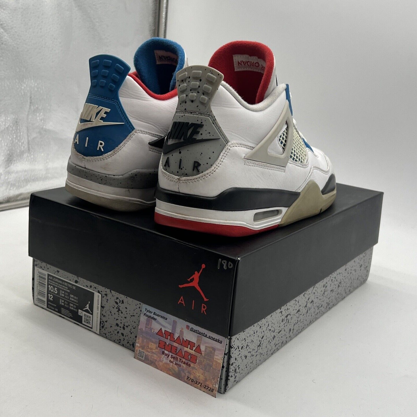 Size 10.5 - Air Jordan 4 Retro SE Mid What The 4 (CI1184-146)