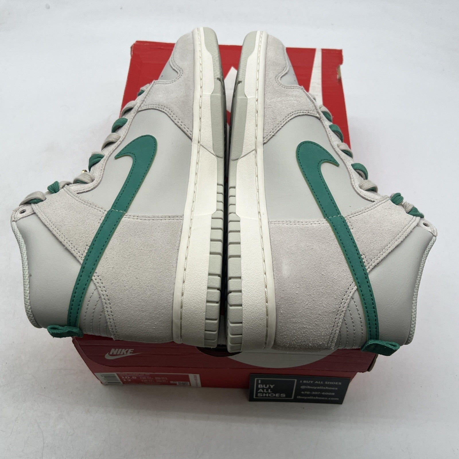 Size 10.5 - Nike Dunk SE High First Use Pack - Green Noise (DH0960-001)