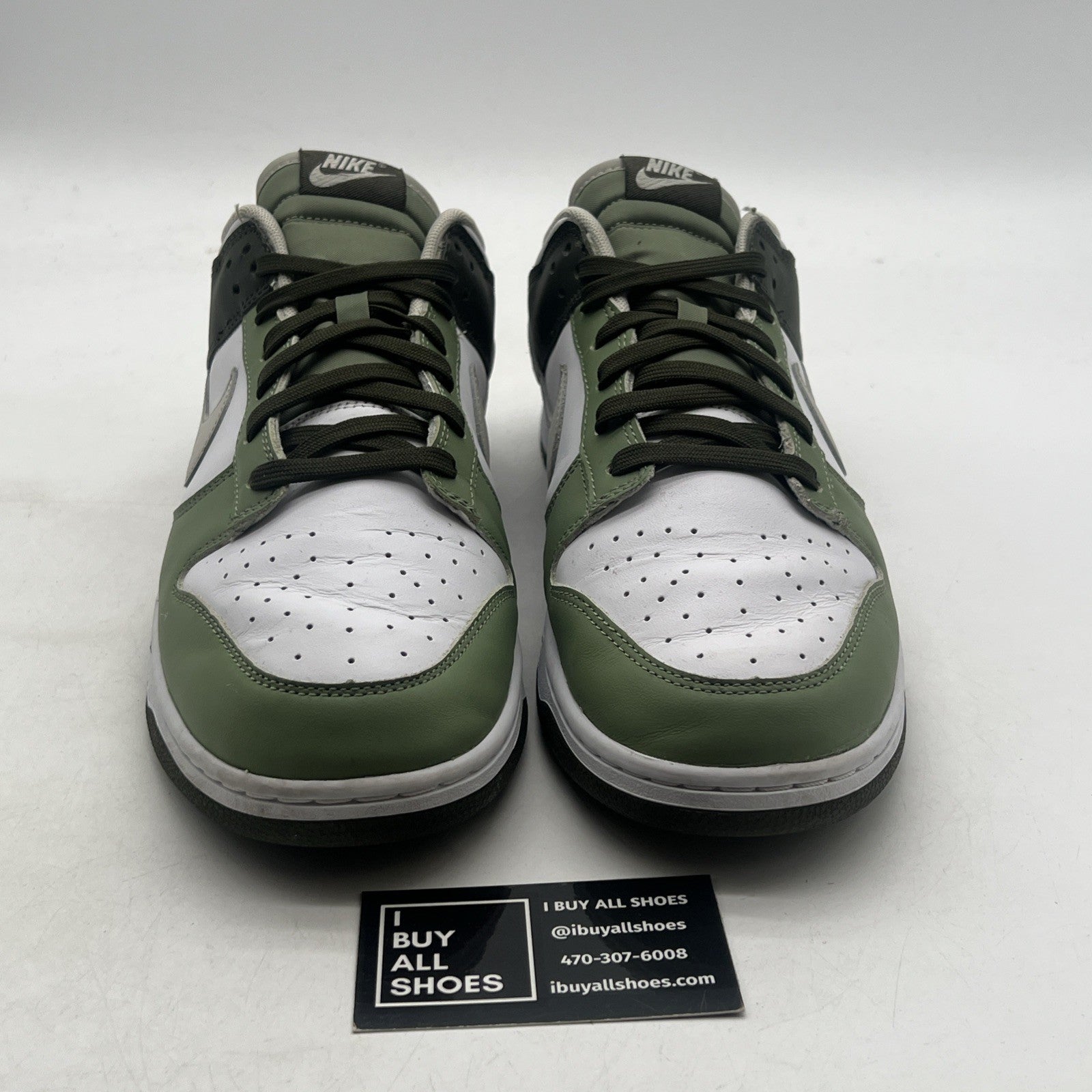 Size 13 - Nike Dunk Low Oil Green (FN6882-100)