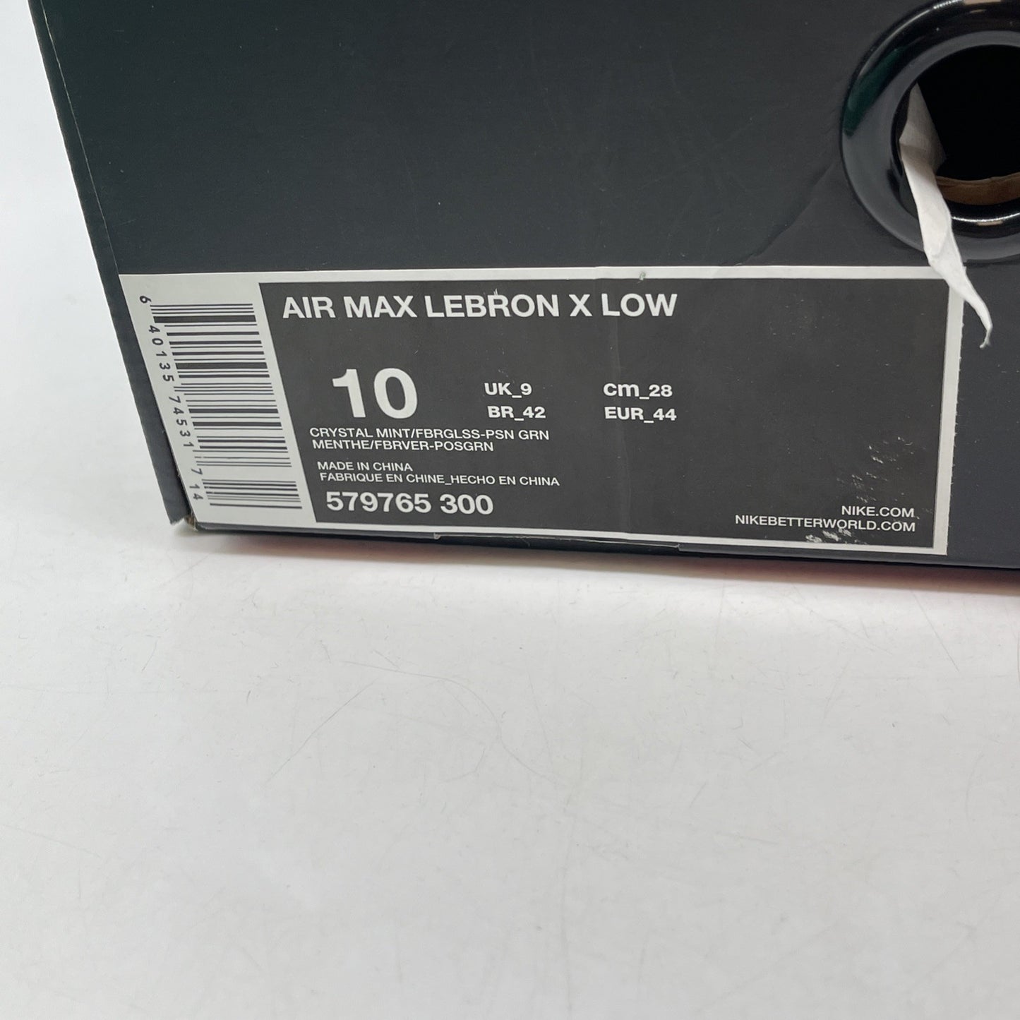 Size 10 - Nike Air Max LeBron 10 Low Easter (579765-300)