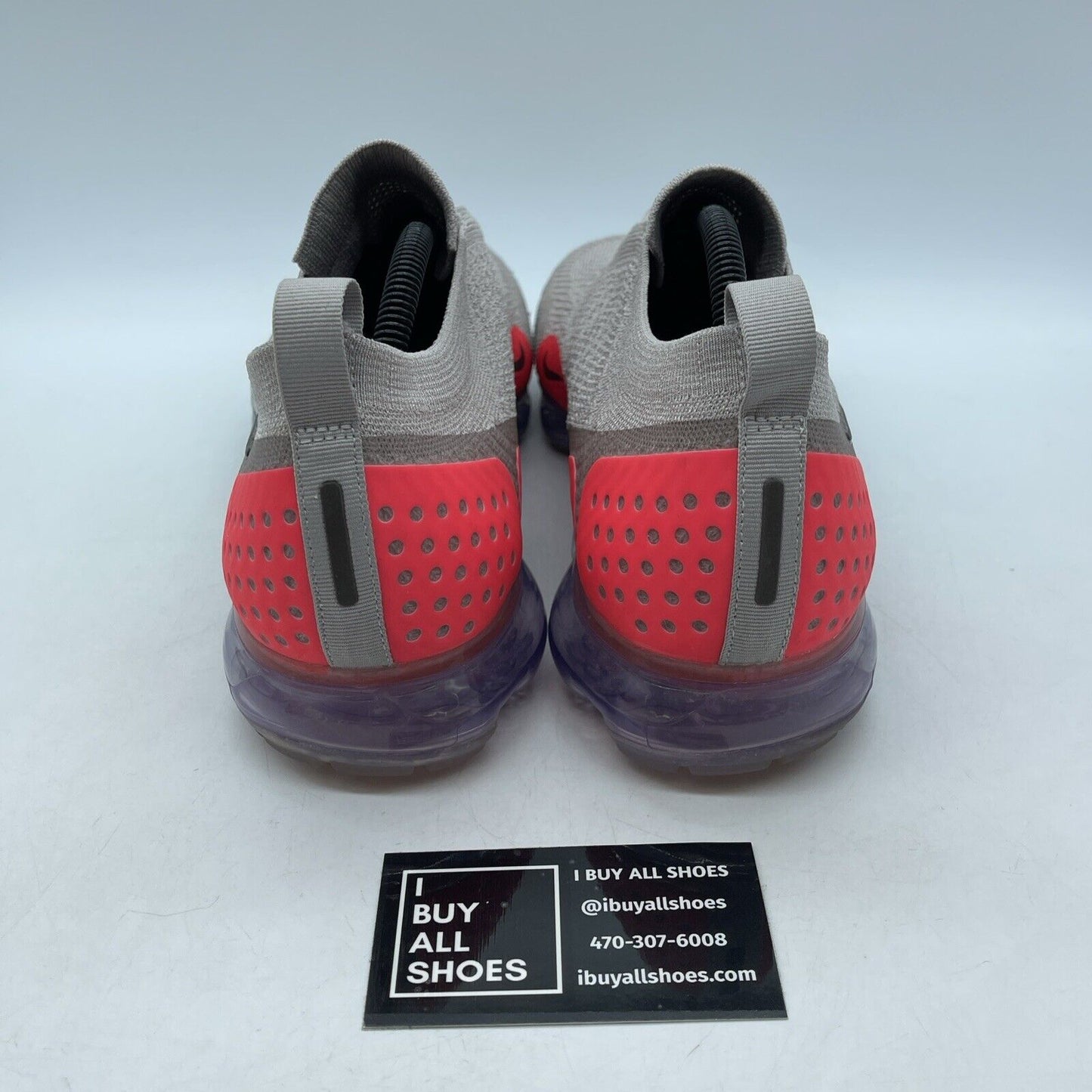 Size 11 - Nike Air VaporMax Moc 2 Moon Particle Grey Pink Suede (AH7006-201)