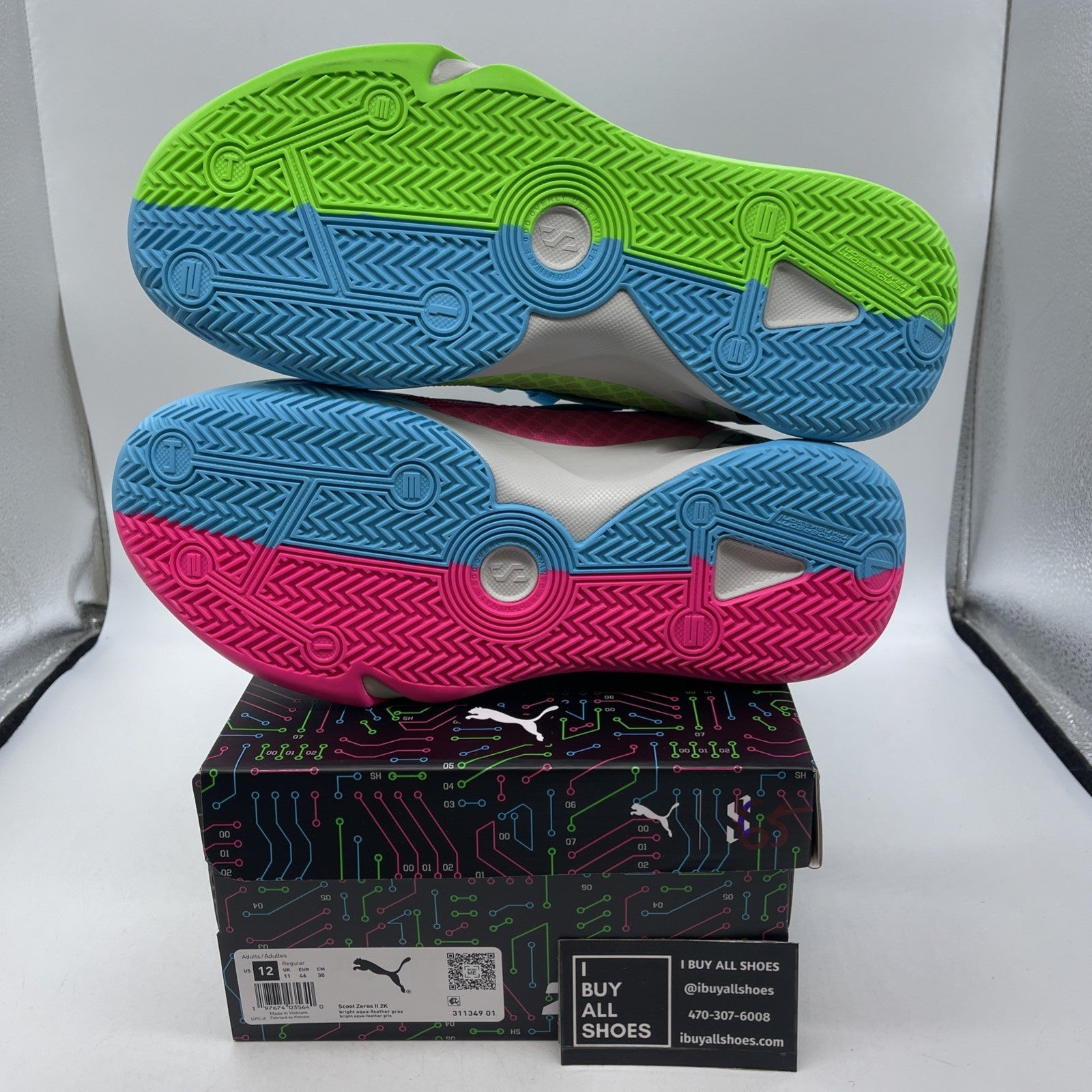 Size 12 - NBA 2K x Puma Scoot Zeros 2 Mismatched (311349-01)