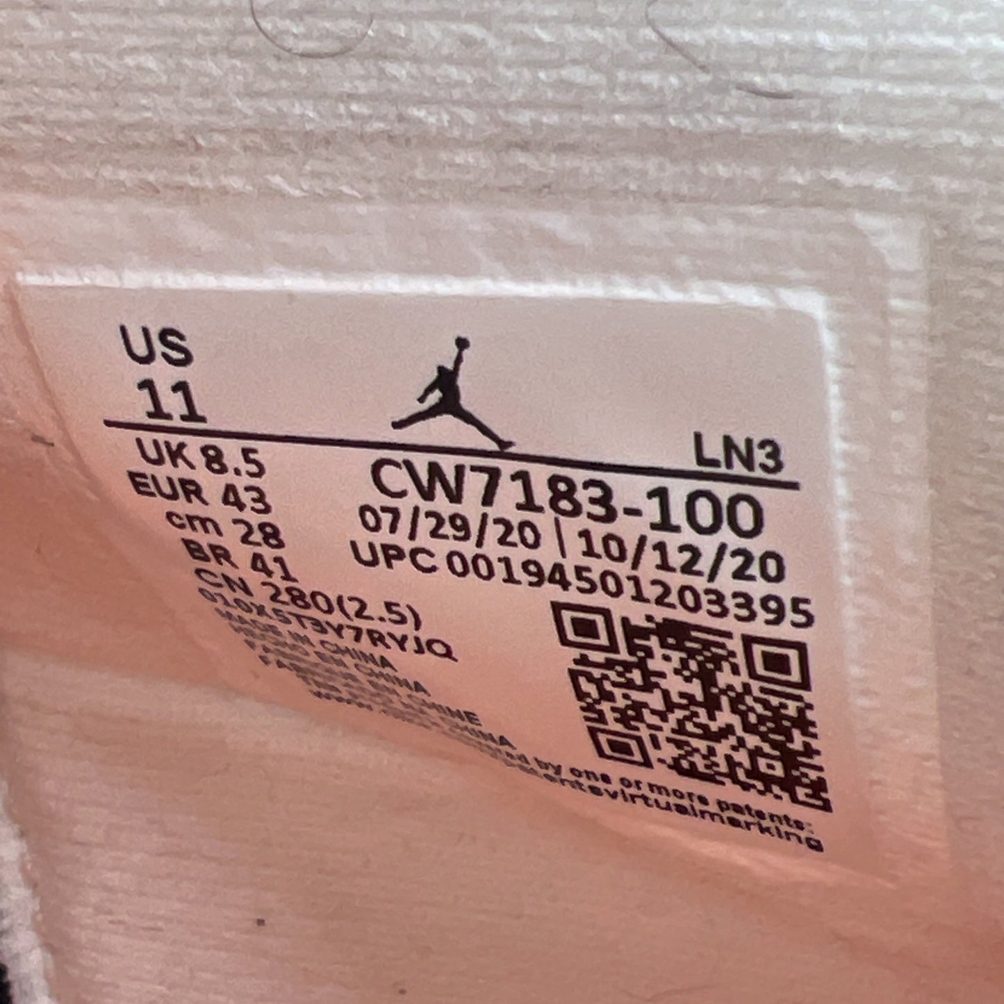Size 11 - Air Jordan 4 Retro Starfish W (CW7183-100)