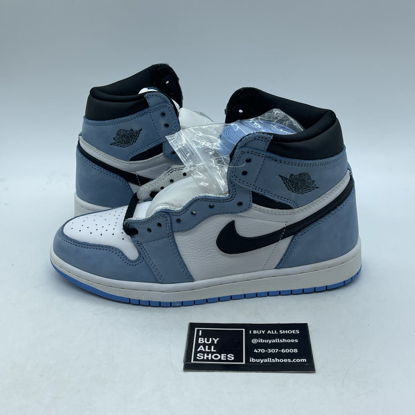Size 6.5Y - Air Jordan 1 Retro OG High University Blue (575441-134)