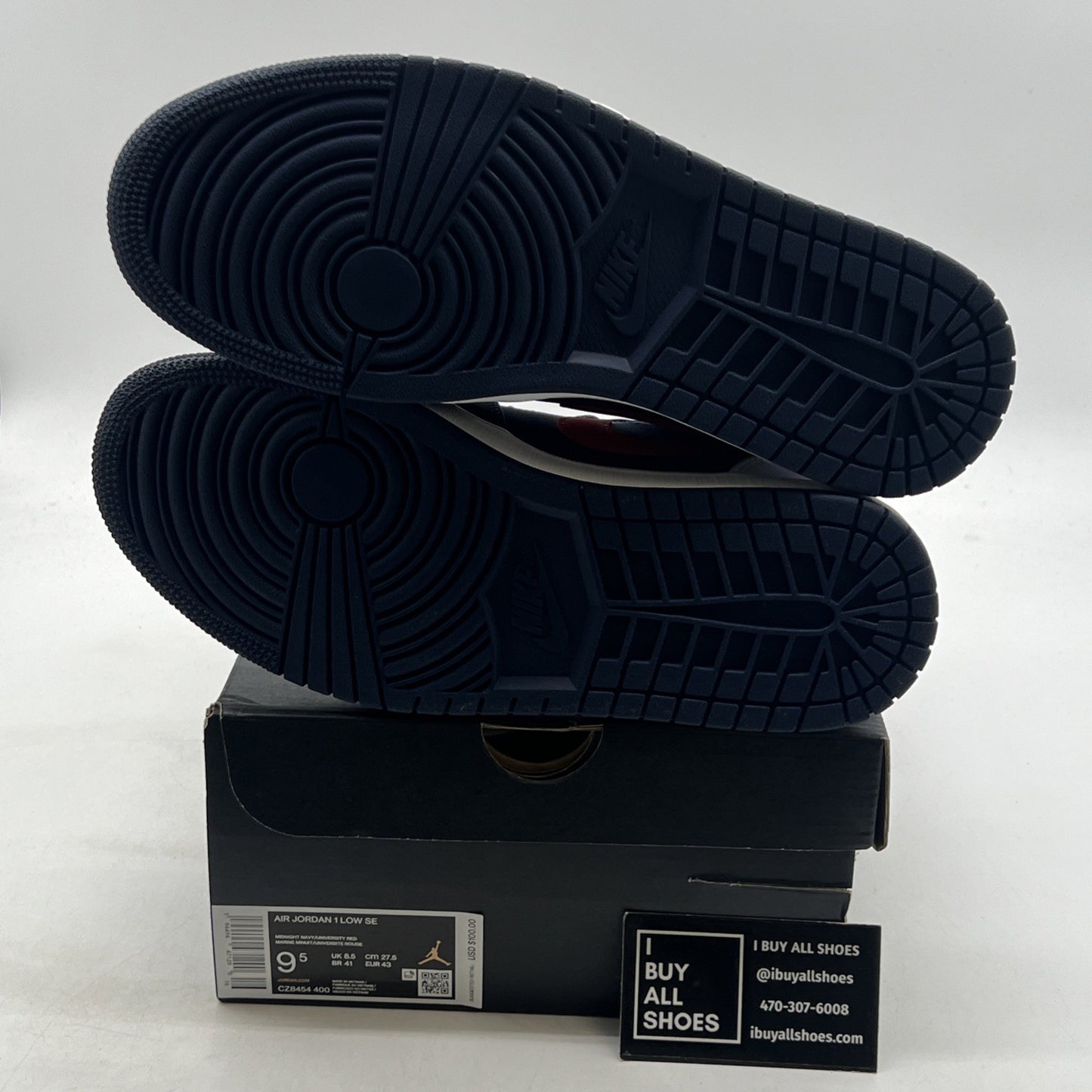 Size 9.5 - Air Jordan 1 Low USA - CZ8454-400