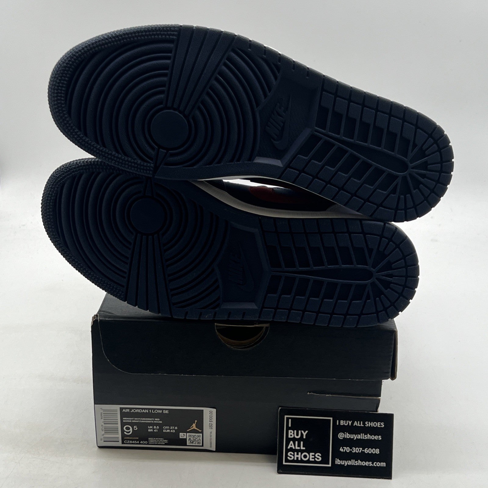 Size 9.5 - Air Jordan 1 Low USA - CZ8454-400