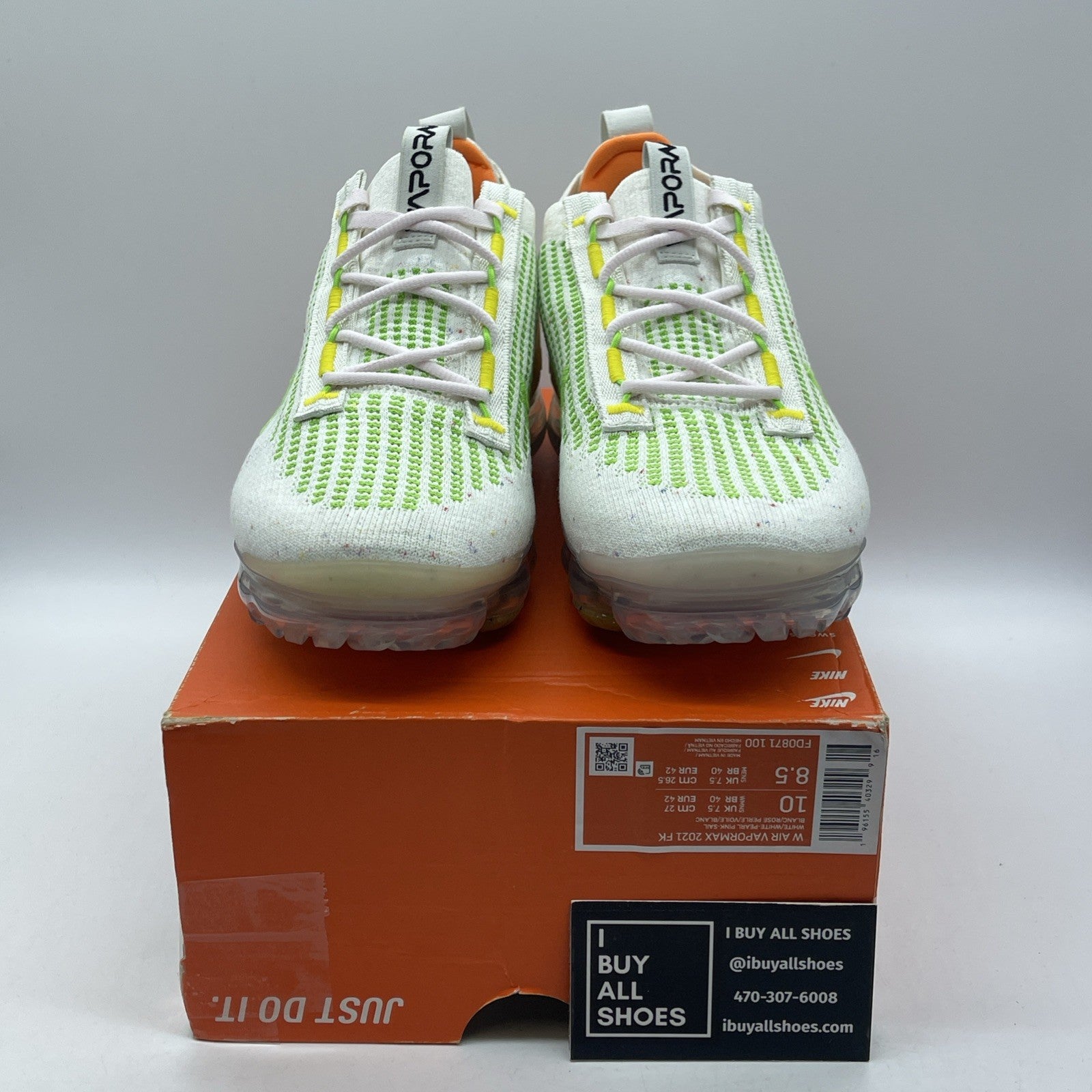 Size 10W - Nike Air VaporMax 2021 Flyknit Next Nature Feel Love (FD0871-100)