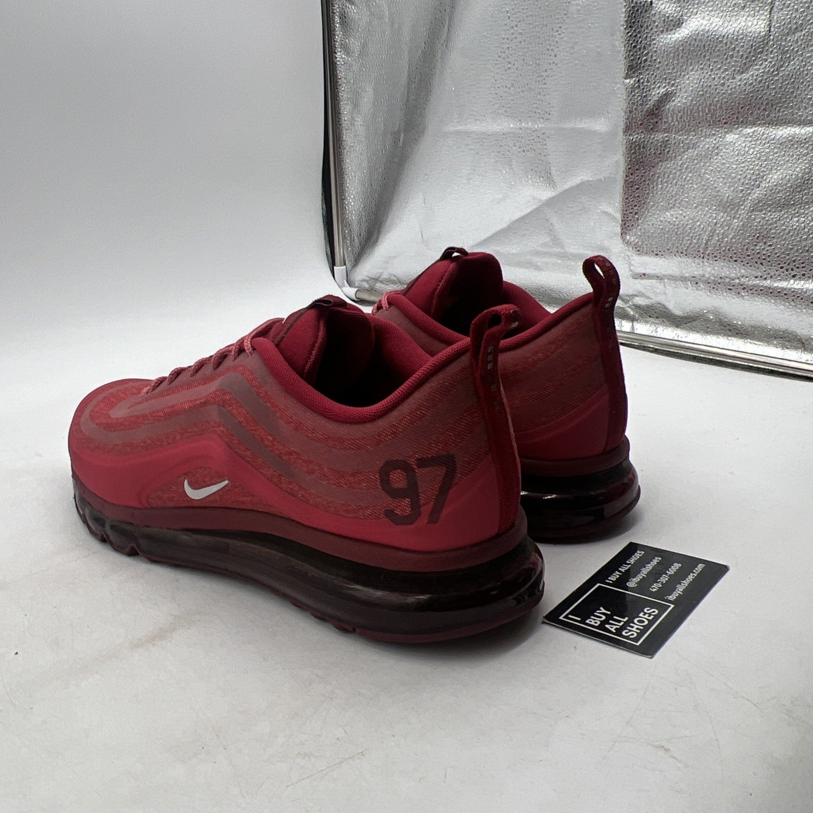 Size 13 - Nike Air Max 97 2013 HYP Deep Cardinal (631753-601)