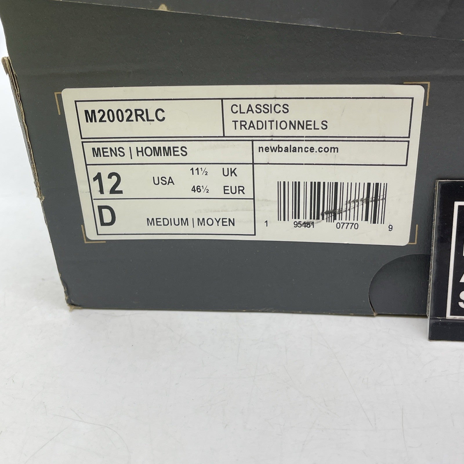 Size 12 - New Balance 2002R Sulpher Yellow (M2002RLC)