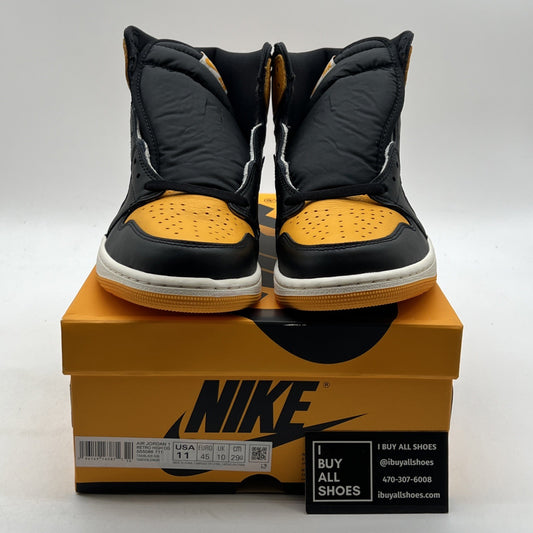 Size 11 - Air Jordan 1 Retro OG High Yellow Toe (555088-711)