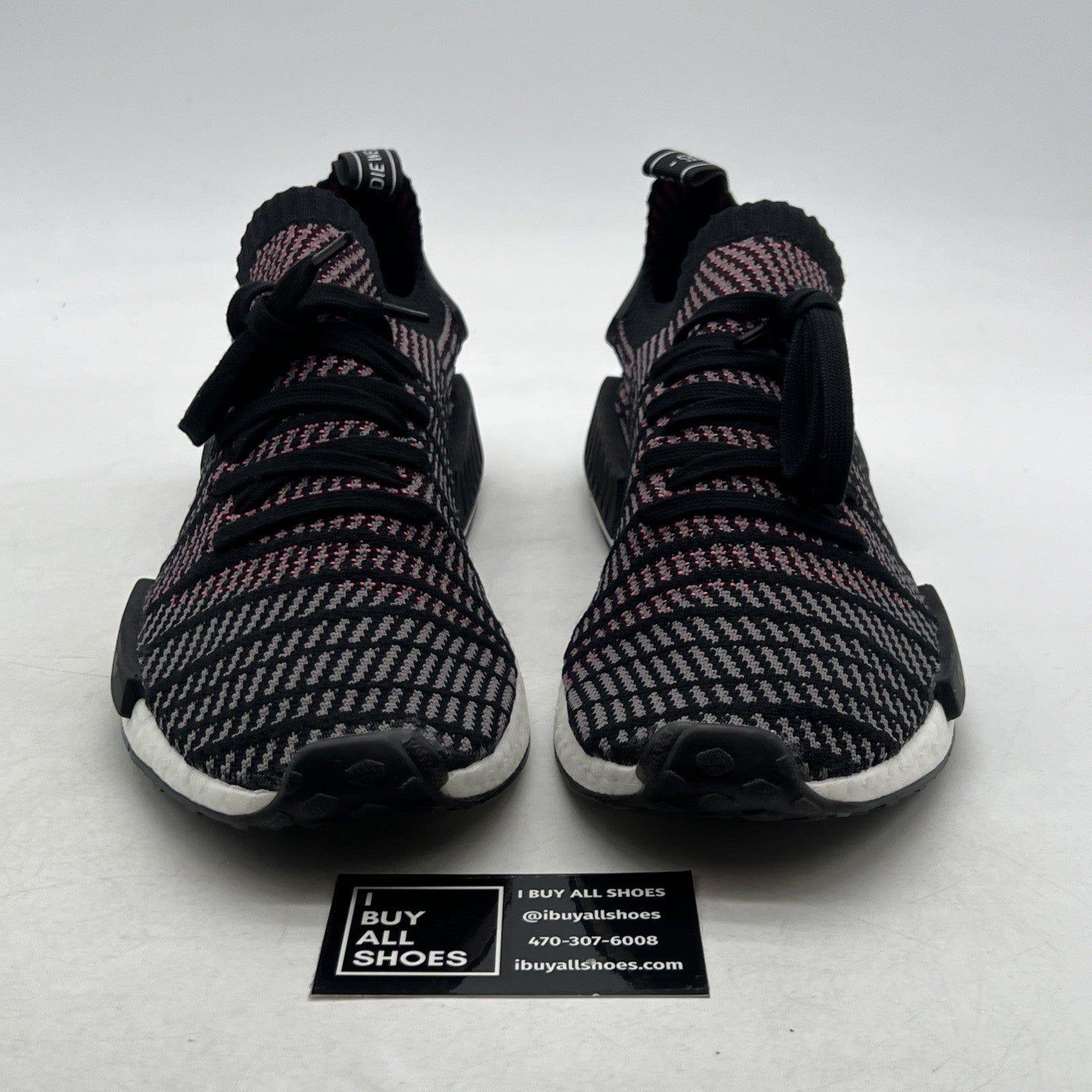 Size 13 - Adidas NMD_R1 STLT Primeknit Solar Pink (CQ2386)
