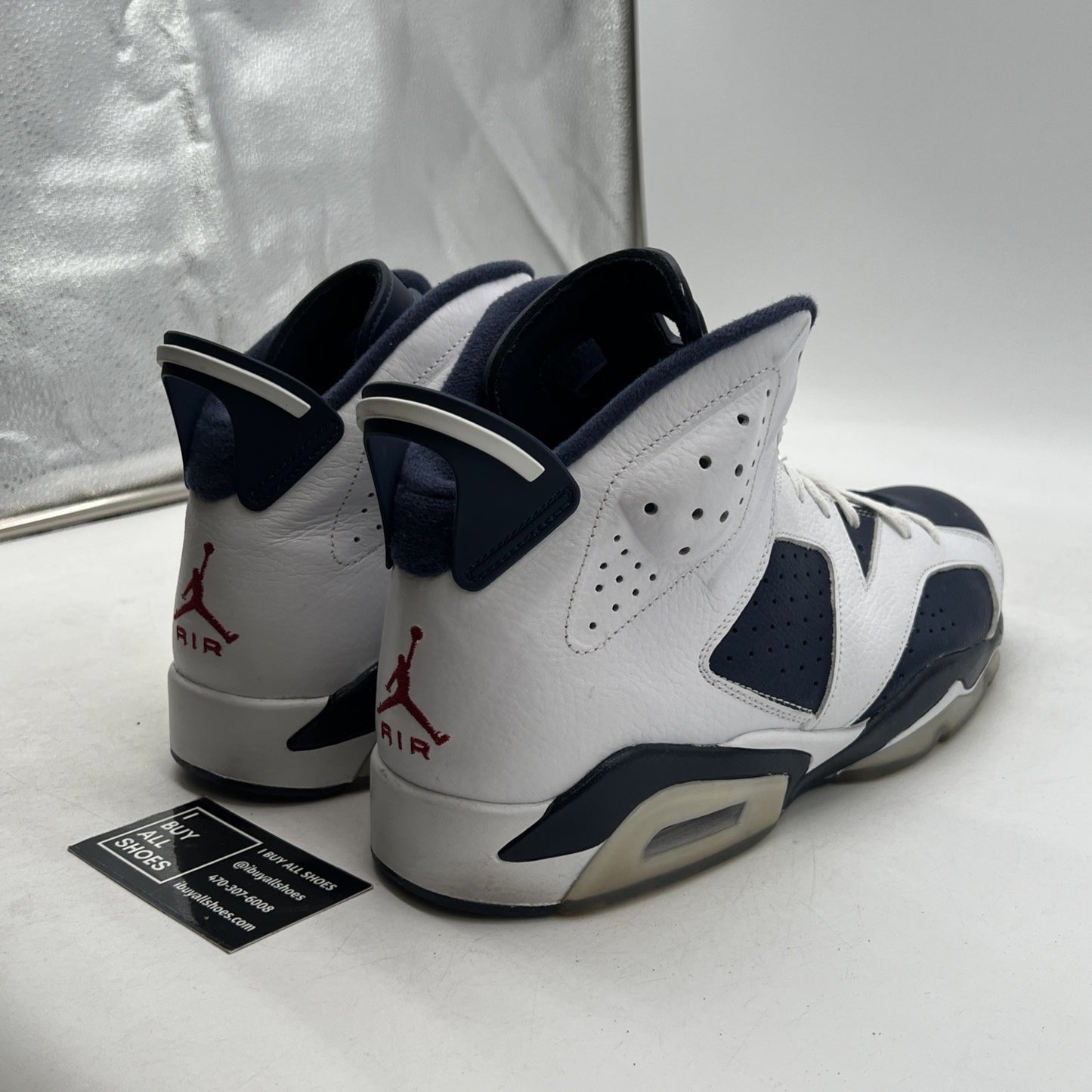 Size 13 - Air Jordan 6 Retro 2012 Olympic (384664-130)