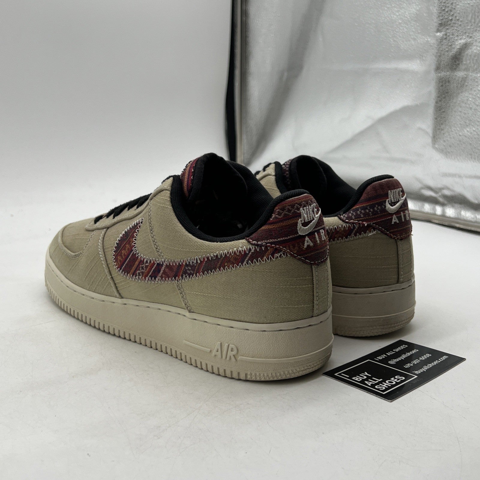 Size 11 - Nike Air Force 1 '07 LV8 Khaki (823511-200)