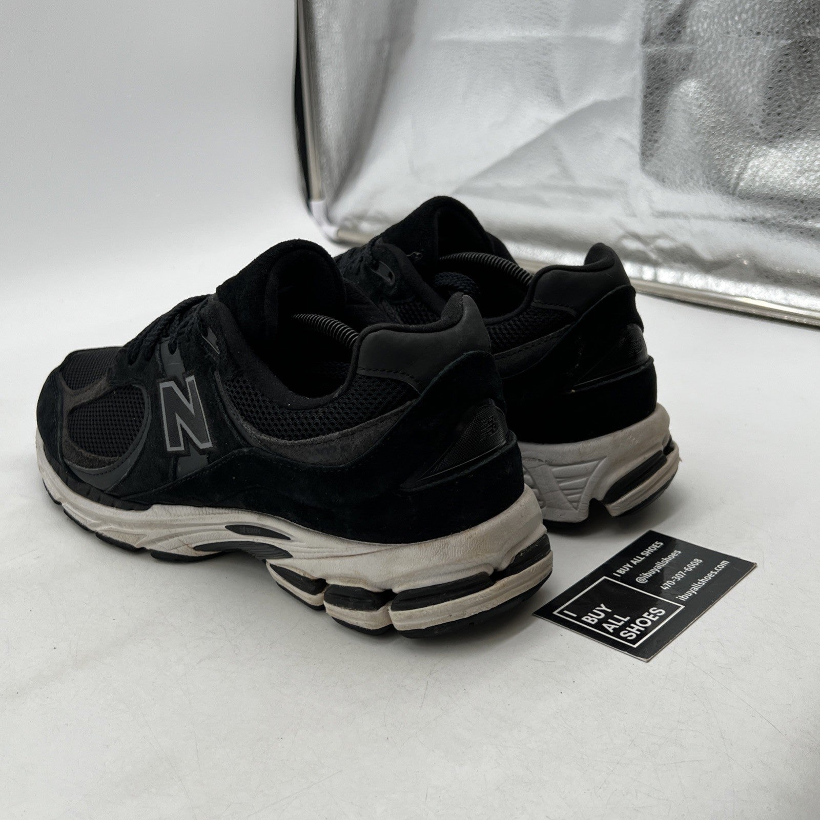 Size 11.5 - New Balance 2002R Black Gunmetal (M2002RBK)
