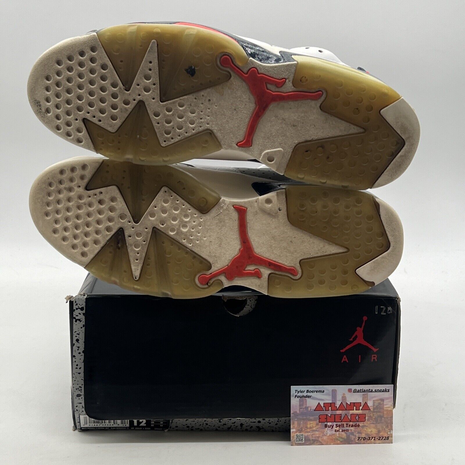 Size 12 - Air Jordan 6 Retro Tinker (384664-104)