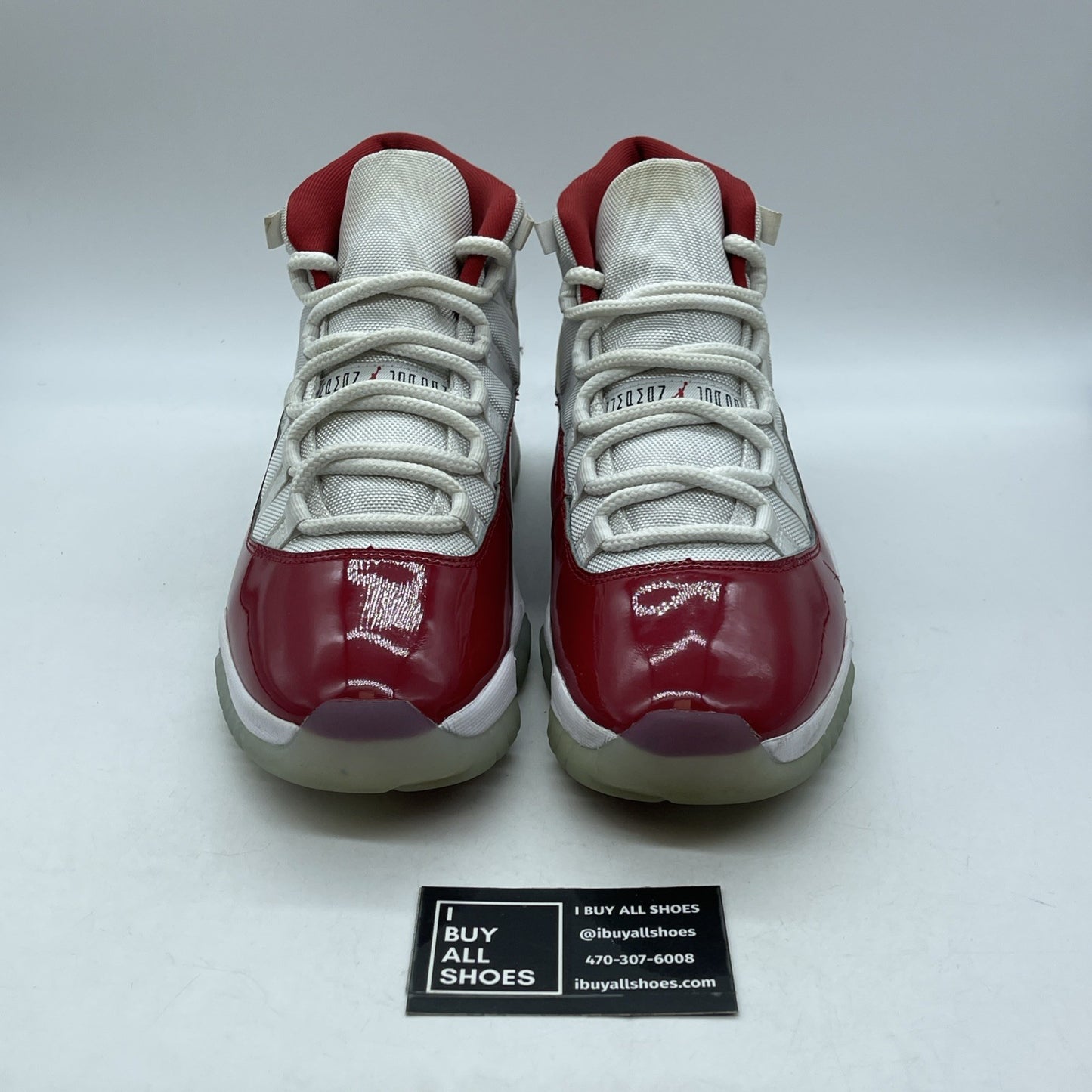 Size 10.5 - Jordan 11 Retro High Cherry White Red Suede Leather (CT8012-116)