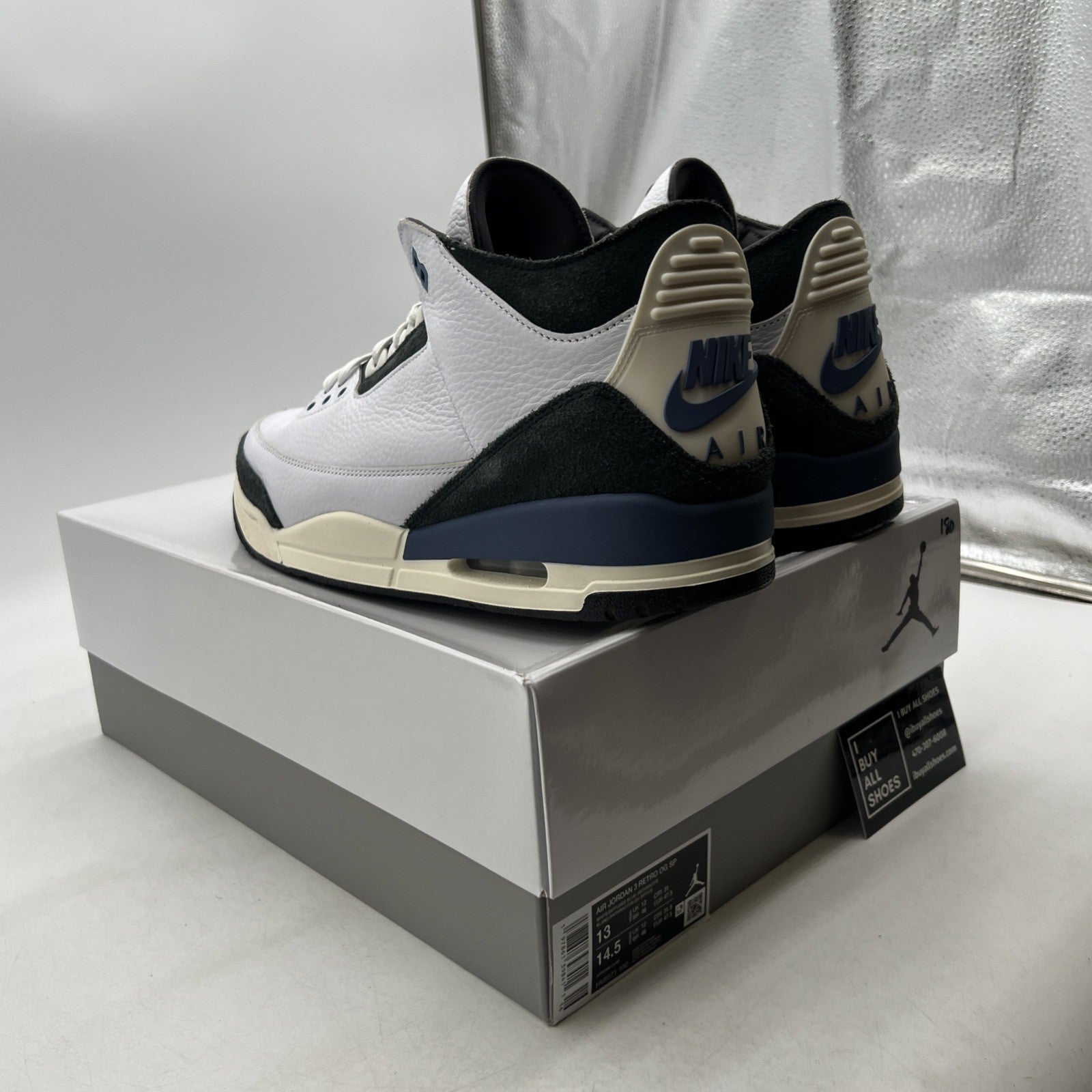 Size 13 - A Ma Maniére x Air Jordan 3 Retro OG SP For The Love (HV8571-100)
