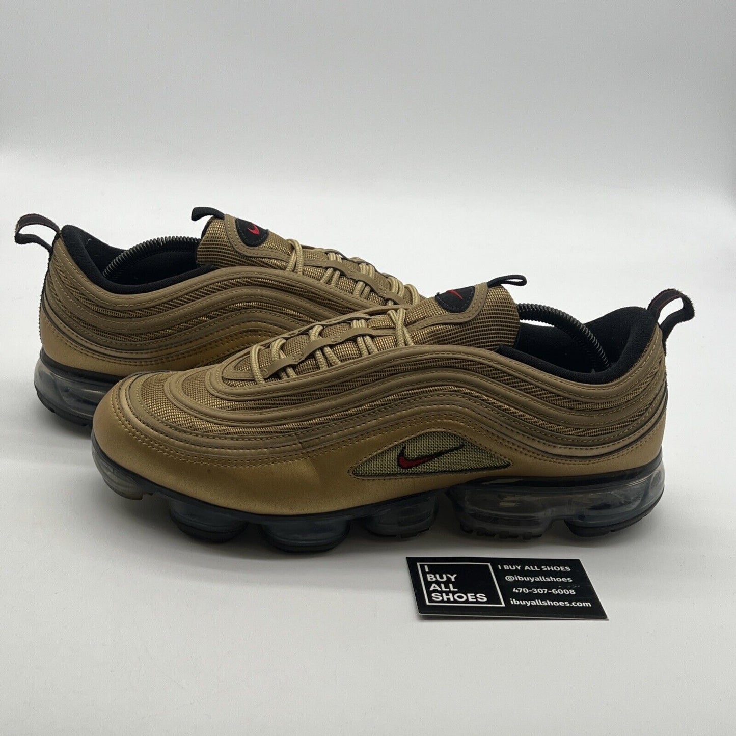 Size 12 - Nike Air Vapormax 97 Metallic Gold (AJ7291-700)